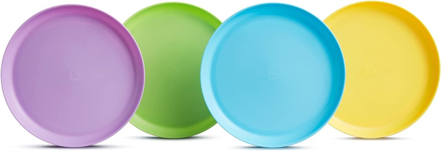 imageMunchkin 12pc Baby and Toddler Feeding Supplies Set  Includes Plates Bowls and Cups12 Count Pack of 1