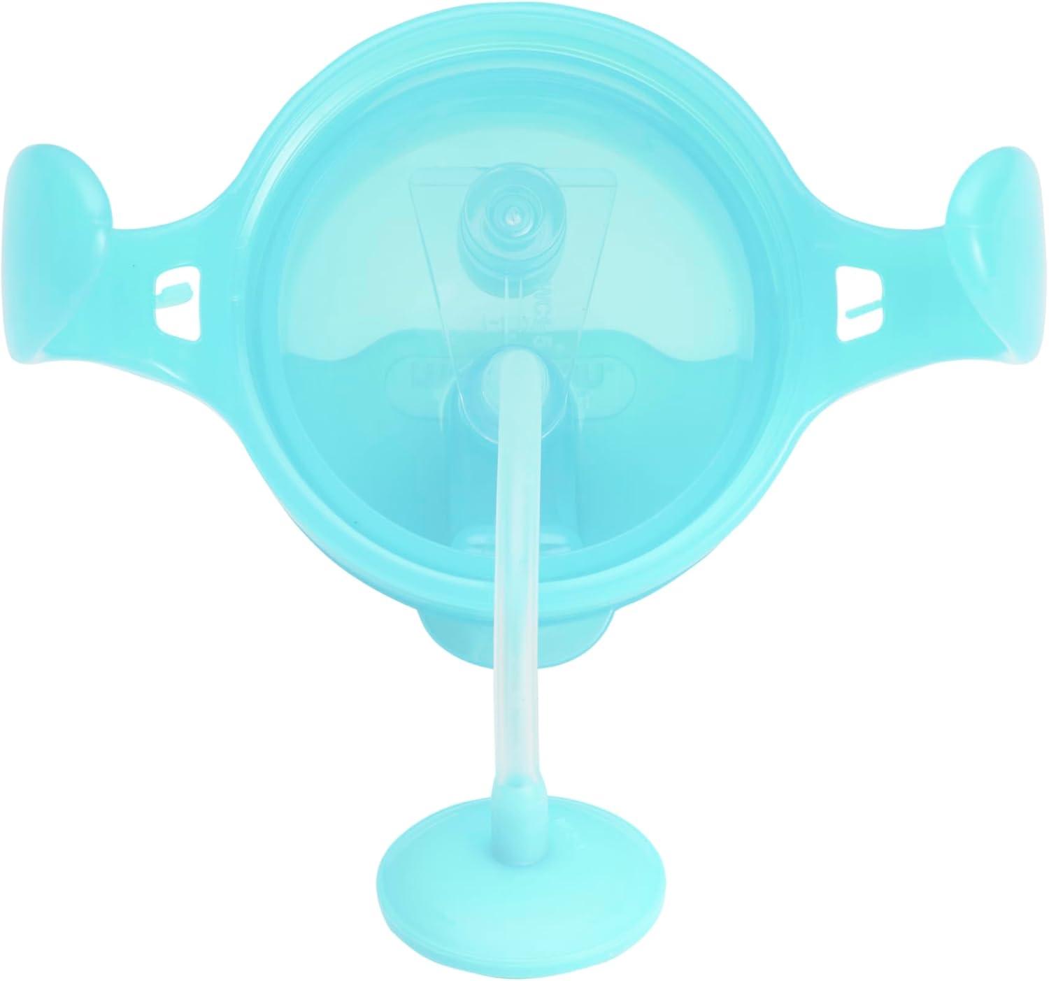 imageMunchkin Any Angle Sippy Cups for Toddlers Spill Proof Weighted Straw Cup with Transition Handles for Babies 6 Months and Up 7 Ounce 2 Pack PinkPurpleBlueGreen