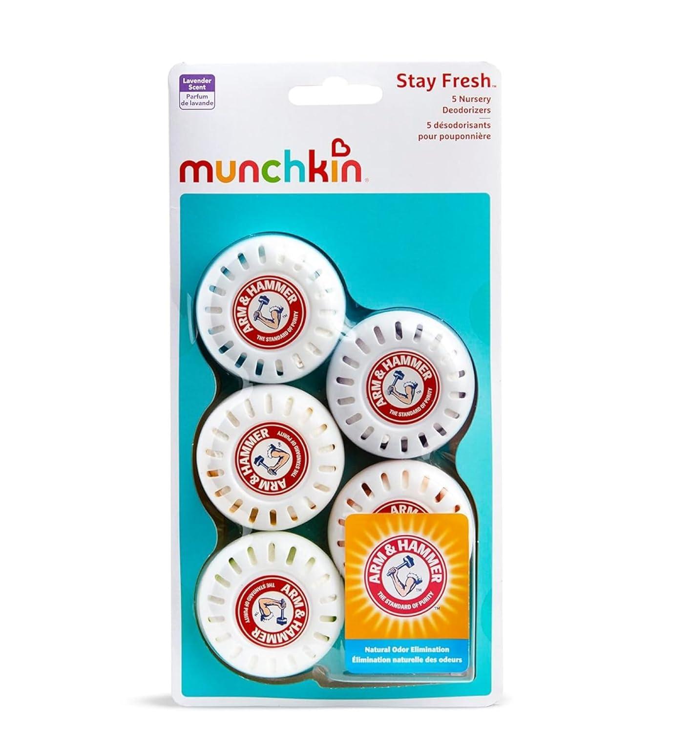 imageMunchkin Arm ampamp Hammer Nursery Fresheners Assorted Scents of Lavender or Citrus 10 Count1 Count Pack of 1