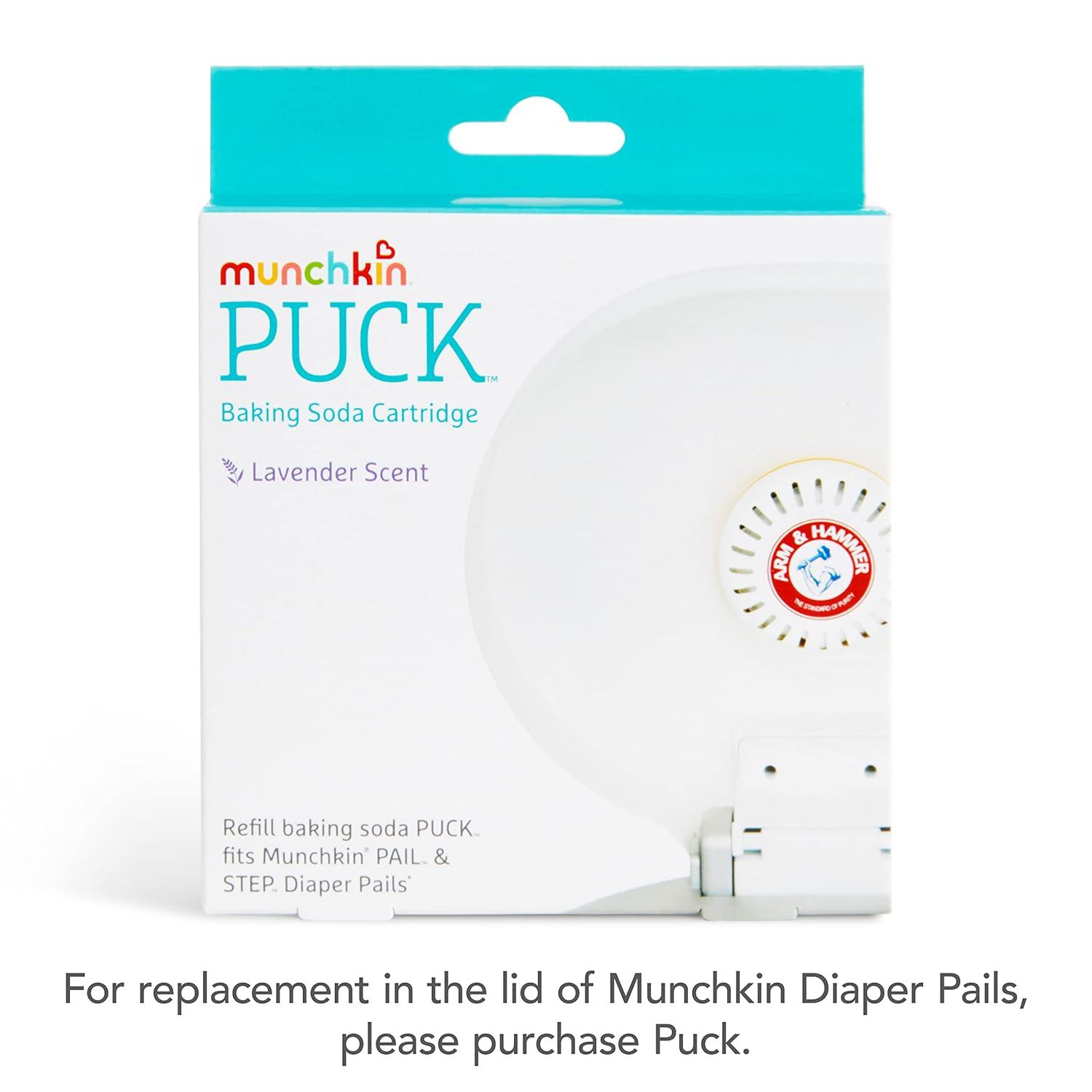 imageMunchkin Arm ampamp Hammer Puck Baking Soda Cartridge Lavender Scent 3 Count1 Count Pack of 1