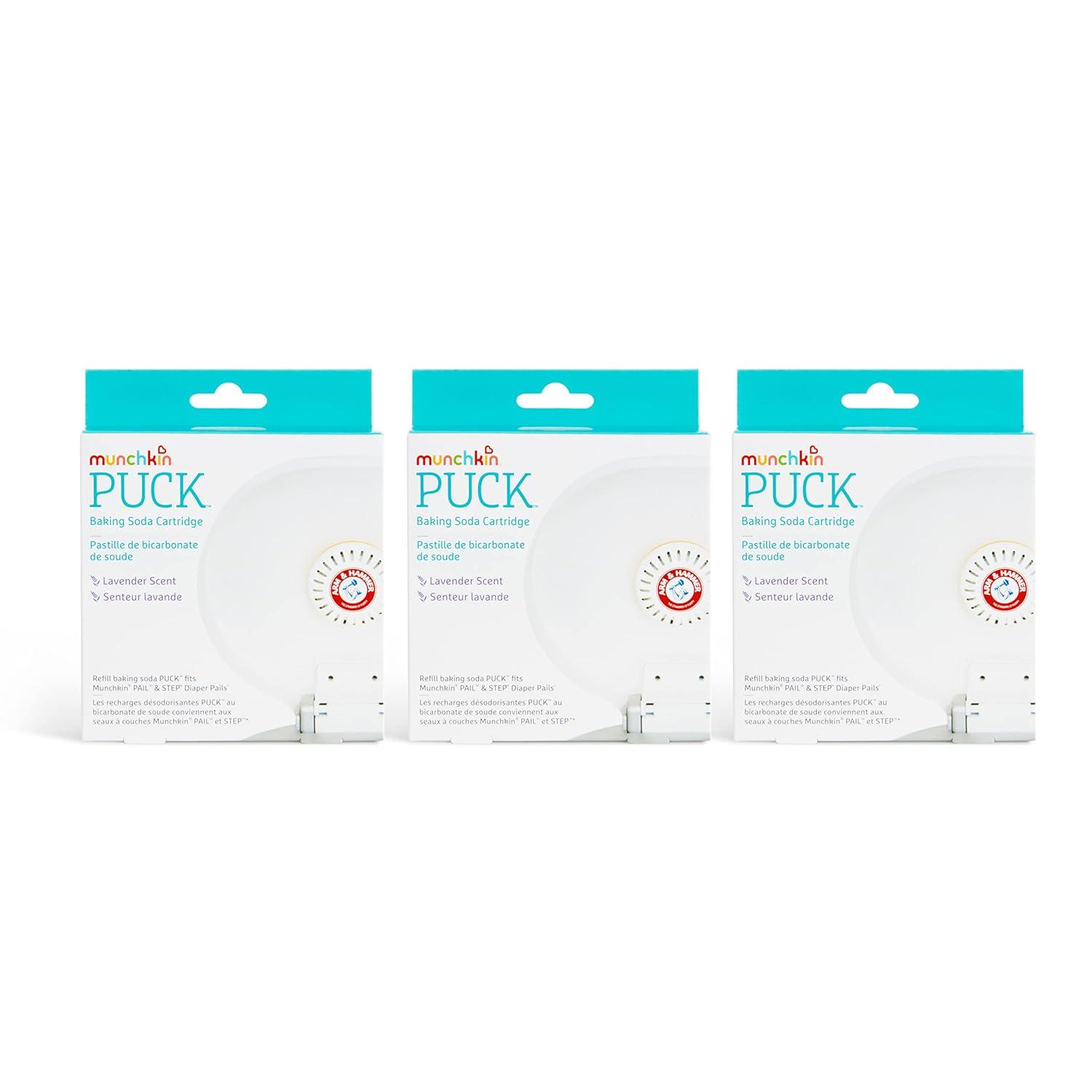 imageMunchkin Arm ampamp Hammer Puck Baking Soda Cartridge Lavender Scent 3 Count1 Count Pack of 3