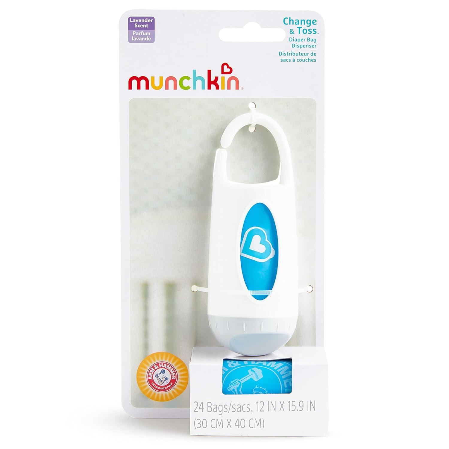 imageMunchkin Arm and Hammer Diaper Bag Refills 6 Pack 72 Bags1 Count Pack of 1
