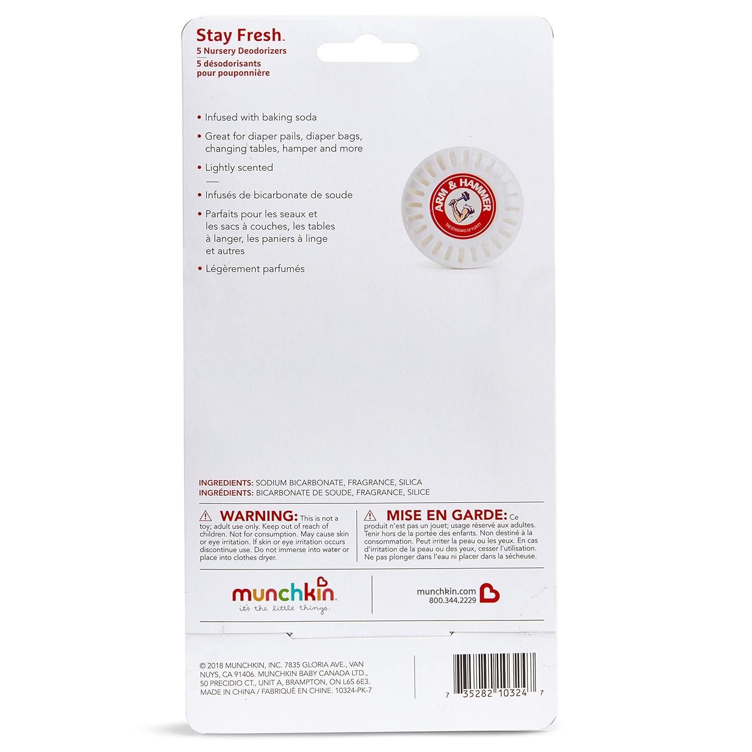 imageMunchkin Arm and Hammer Nursery Fresheners Assorted Scents of Lavender or Citrus 5 Count
