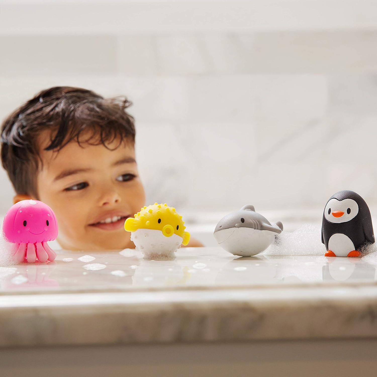imageMunchkin Baby Bath Toy Squirts for Babies and Toddlers 9 Months and Up Ocean Sea Animals Squirters 8 PackOcean