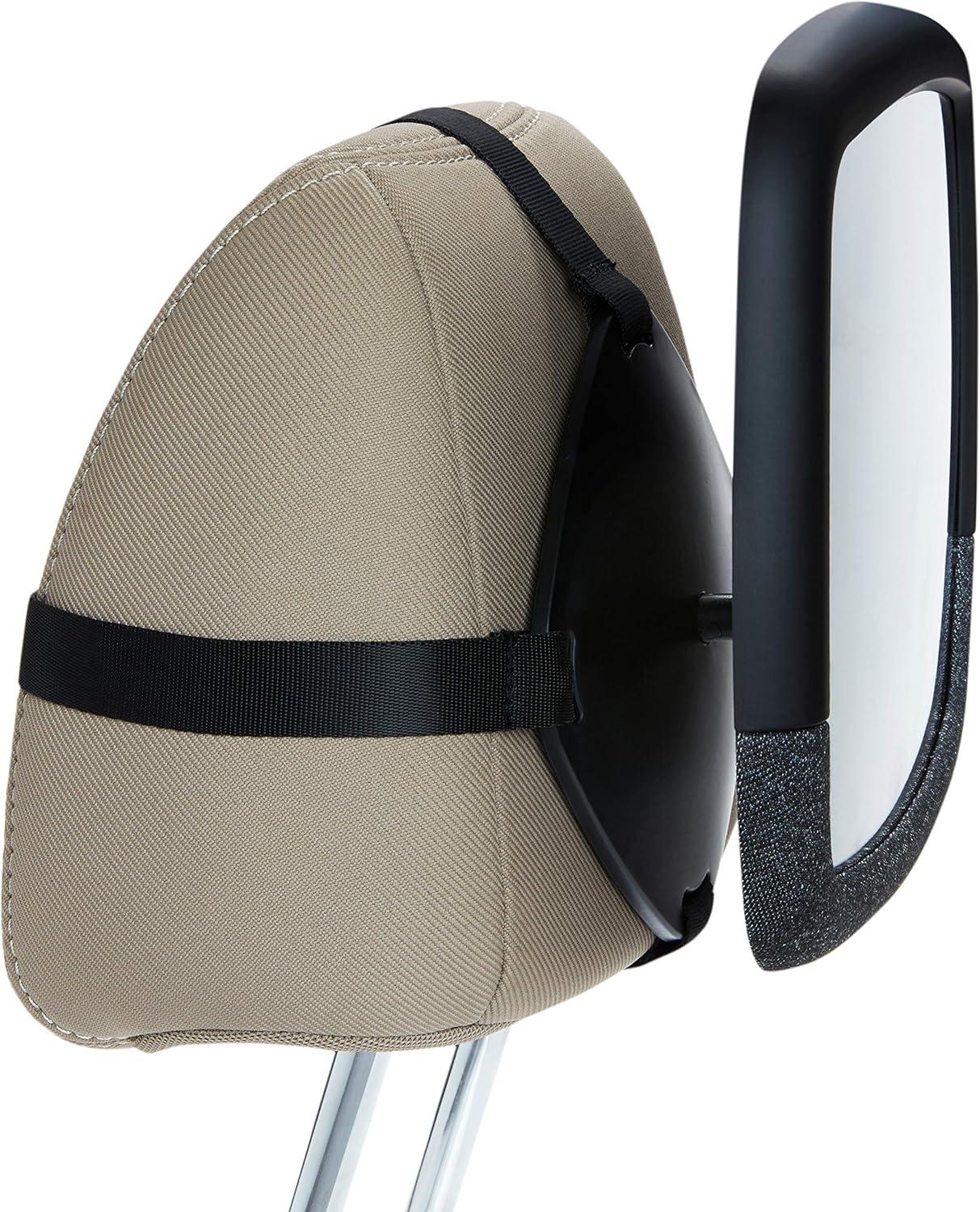 imageMunchkin Baby Car Mirror for Rear Facing Car Seats Pivot 360 Baby inSight Adjustable Auto Mirror Black1125x8 Inch Pack of 2