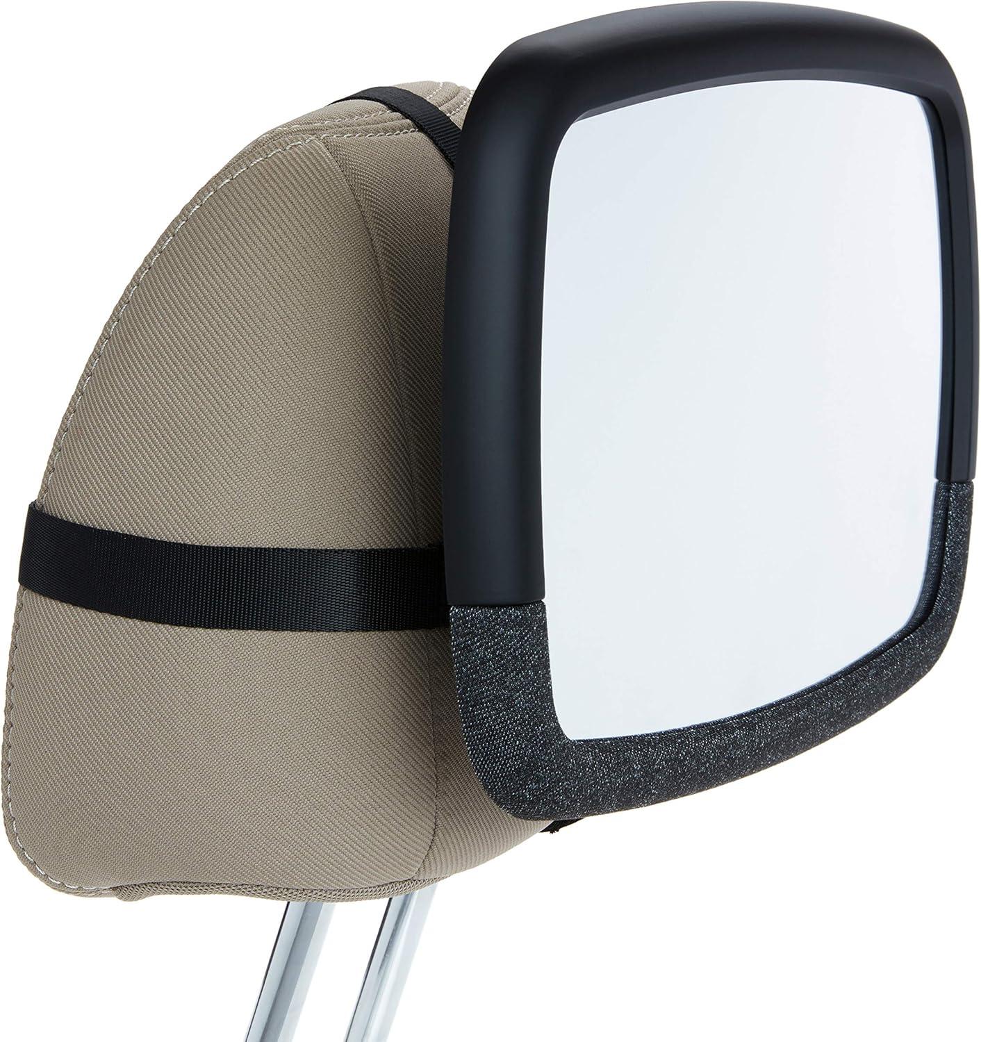 imageMunchkin Baby Car Mirror for Rear Facing Car Seats Pivot 360 Baby inSight Adjustable Auto Mirror Black1125x8 Inch Pack of 2