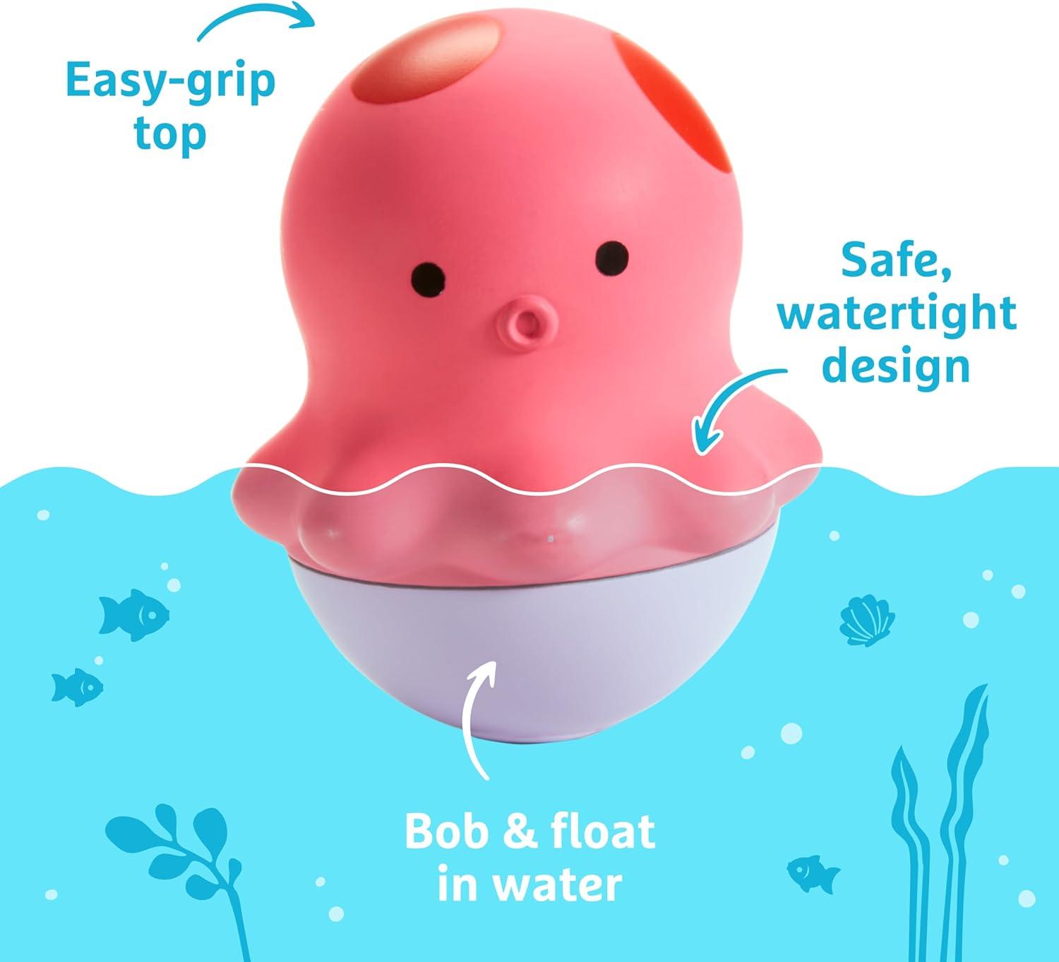 imageMunchkin Bath Bobbers Mold Free Baby and Toddler Bath Toy 6 Months Polar BearPenguin3 Pack