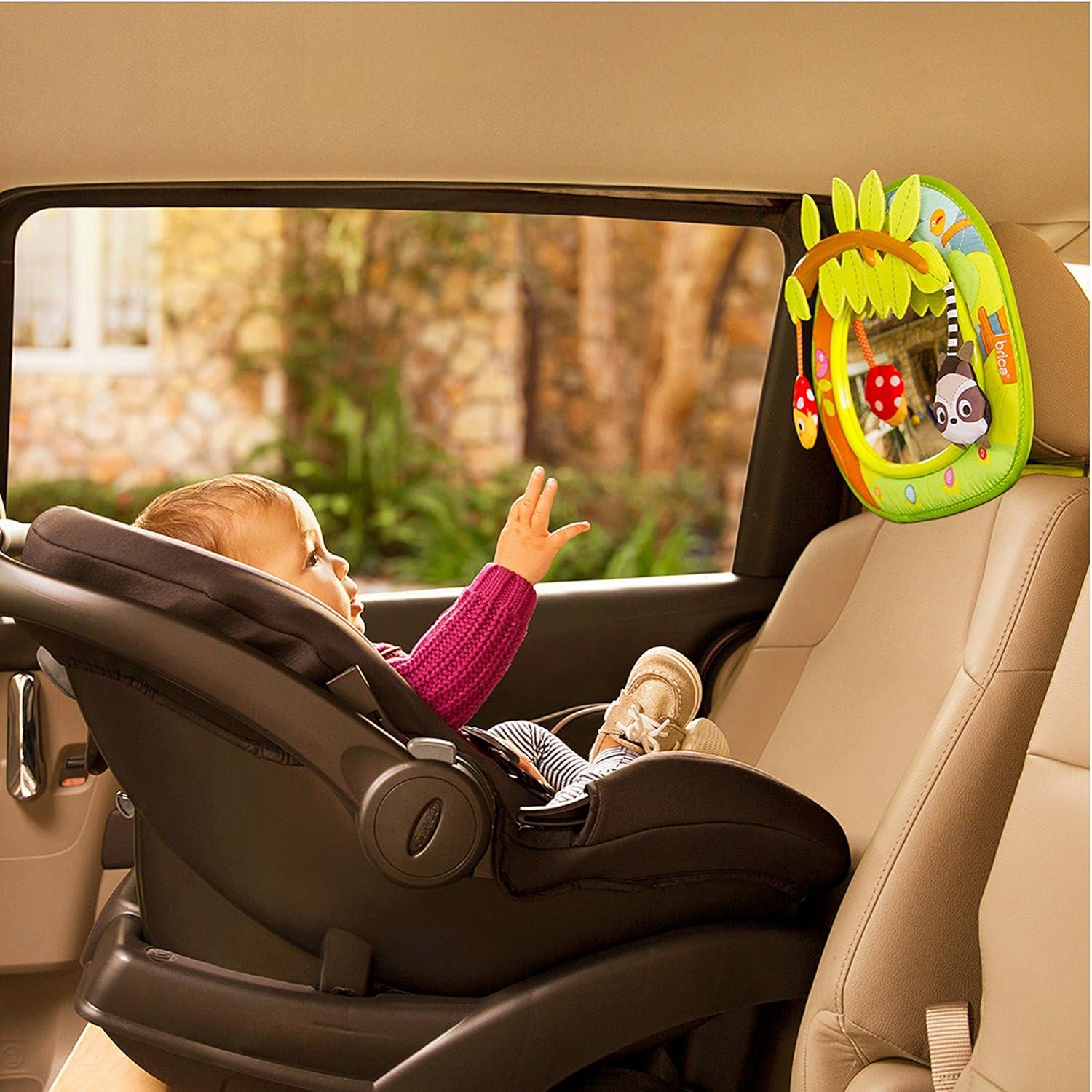 imageMunchkin Brica Baby Car Mirror Swing Baby inSight Auto Mirror for Rear Facing Carseats Black