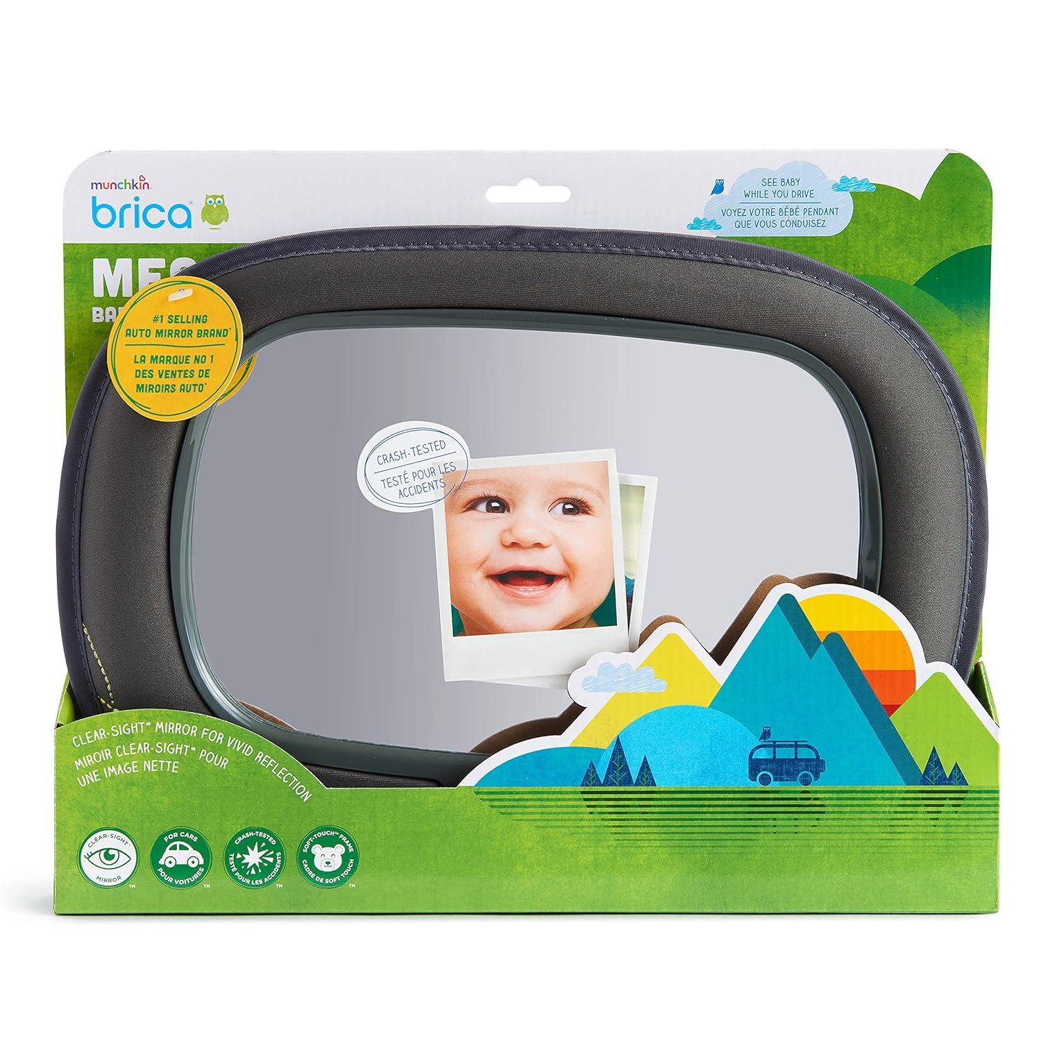 imageMunchkin Brica Baby inSight Mega Car Mirror GreyGrey