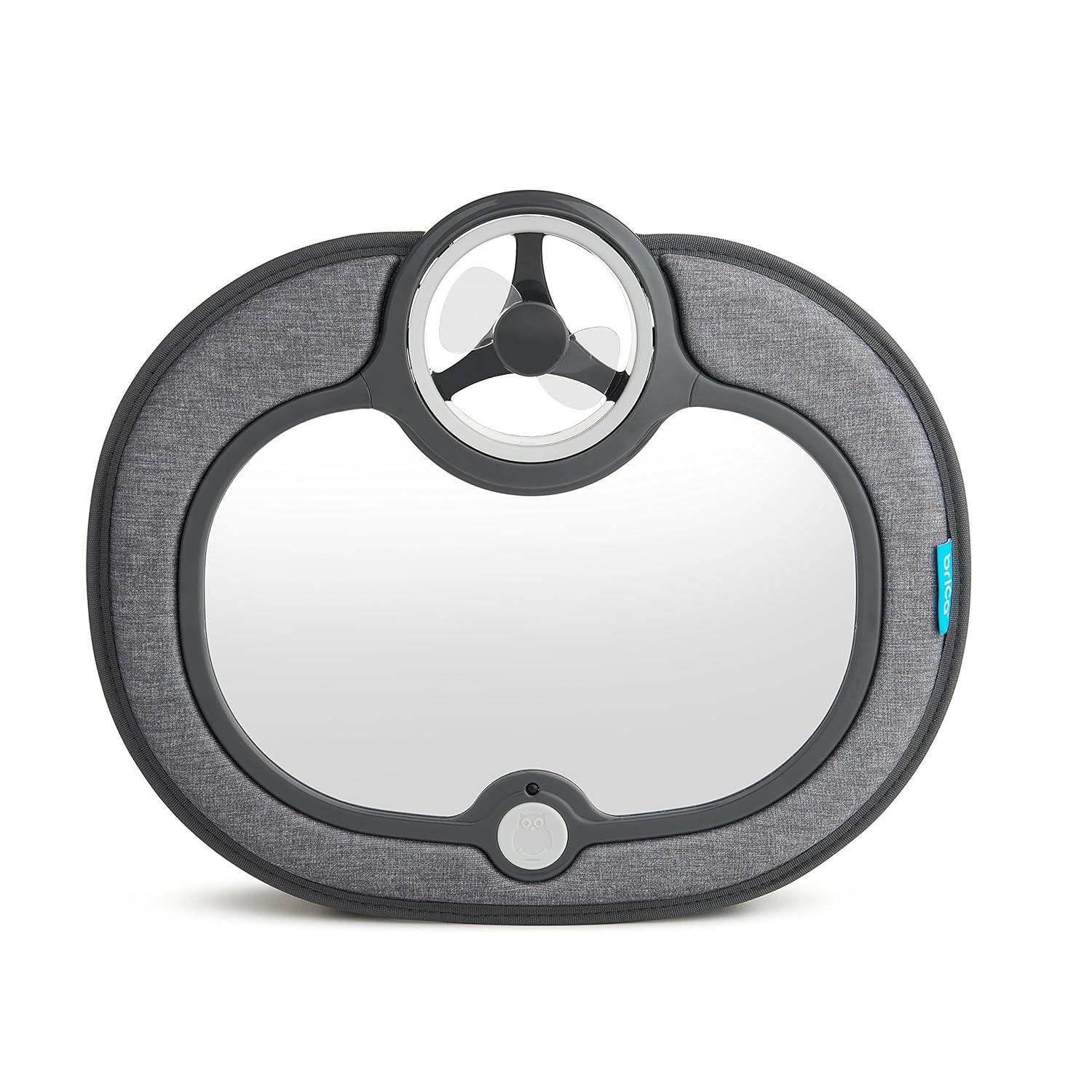 imageMunchkin Brica Breeze Baby inSight Fan Car Mirror Grey