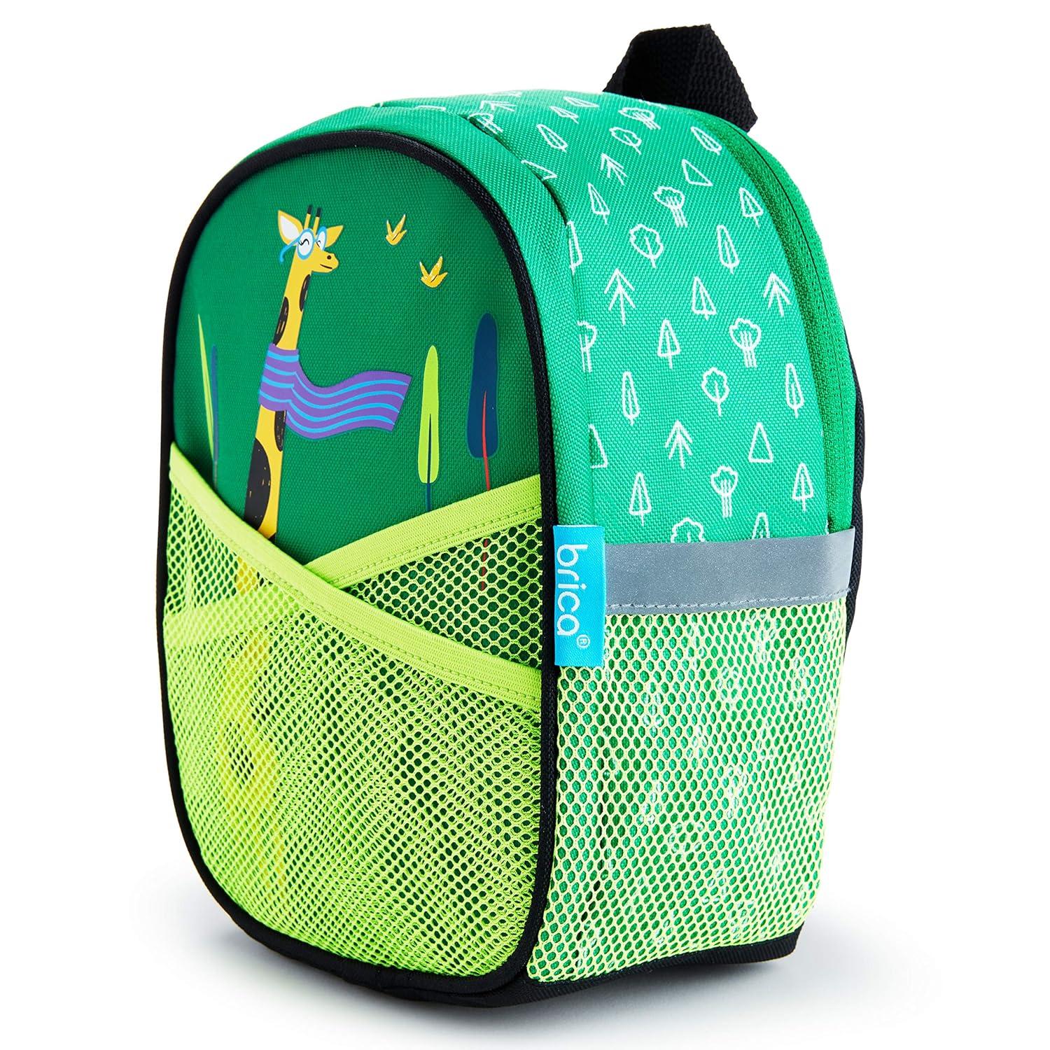 imageMunchkin Brica ByMySide Toddler Safety Harness Backpack with Leash Giraffe GreenGiraffe