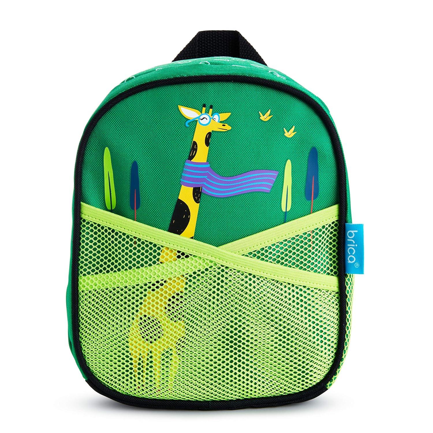 imageMunchkin Brica ByMySide Toddler Safety Harness Backpack with Leash Giraffe GreenGiraffe