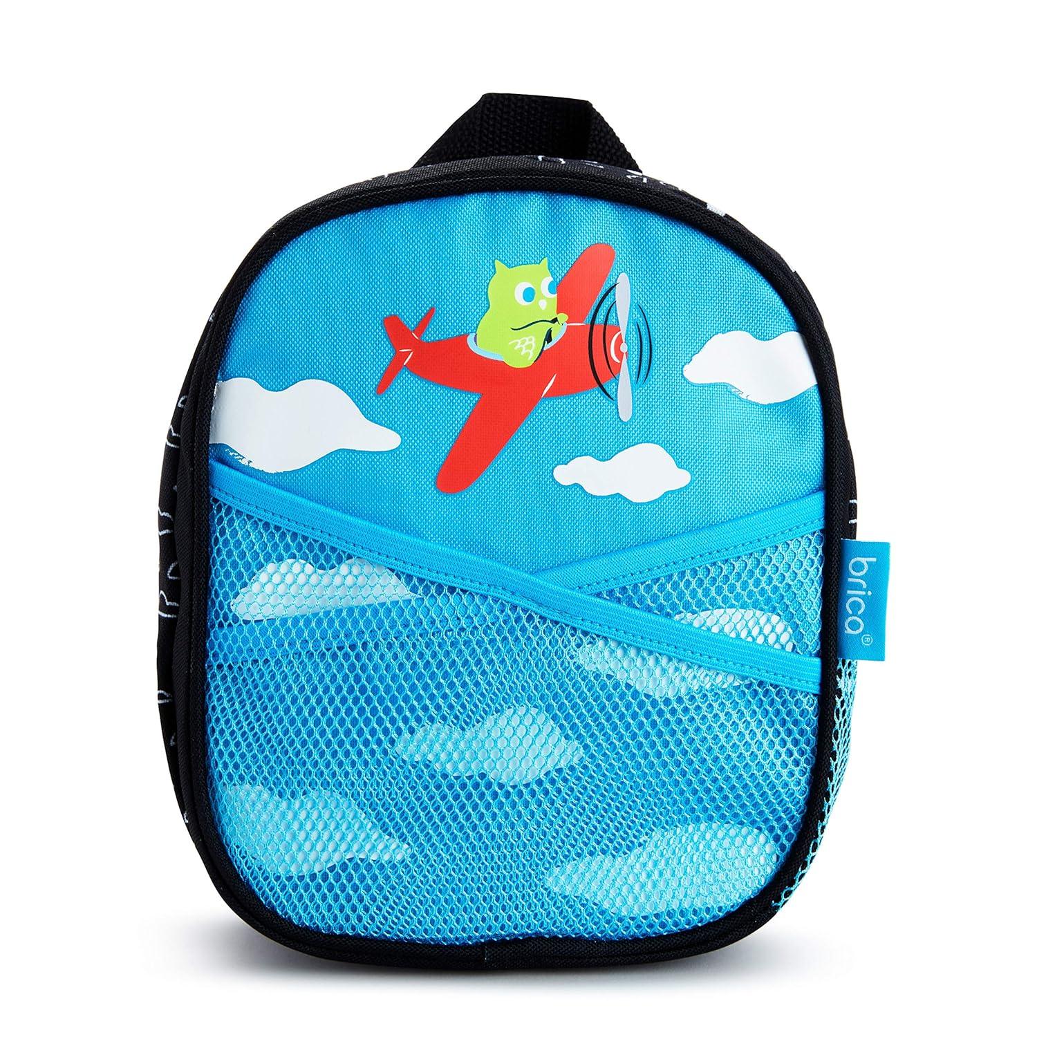 imageMunchkin Brica ByMySide Toddler Safety Harness Backpack with Leash Giraffe GreenOwl