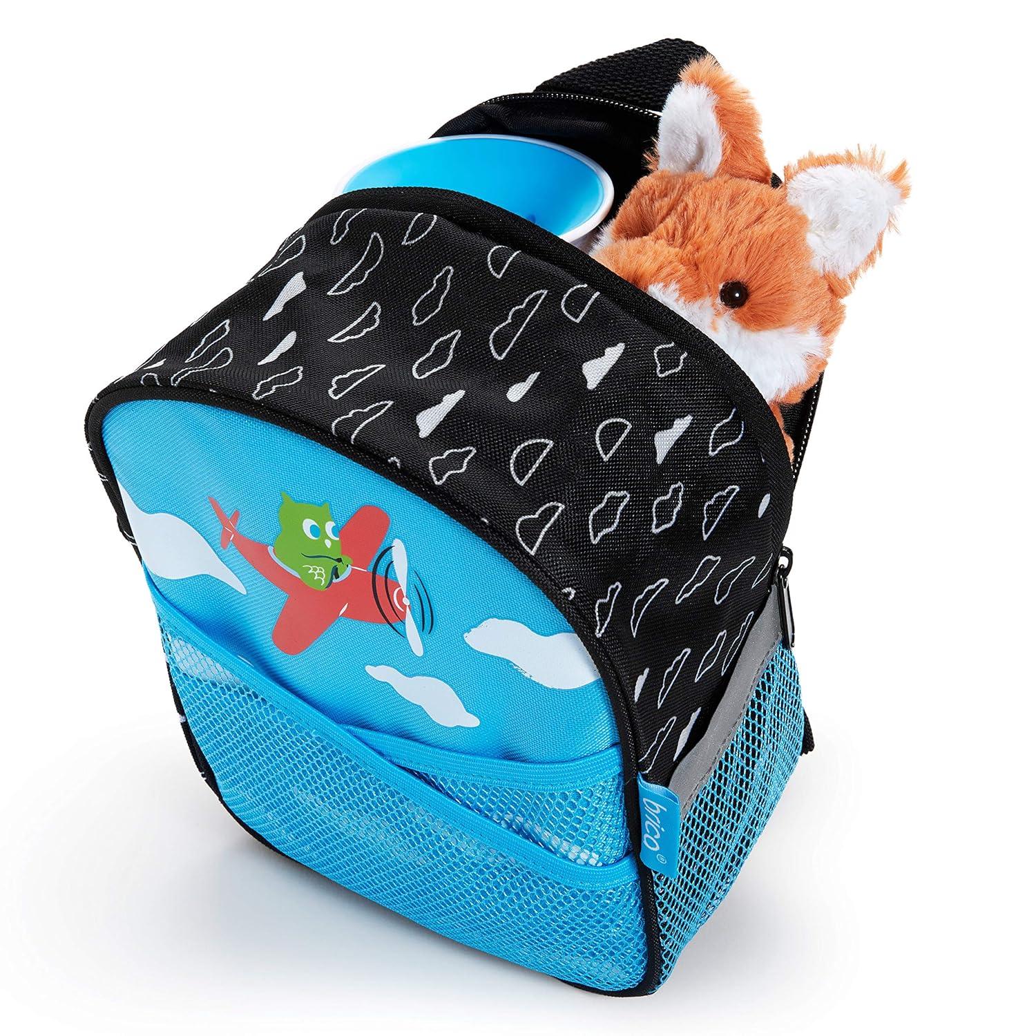 imageMunchkin Brica ByMySide Toddler Safety Harness Backpack with Leash Giraffe GreenOwl