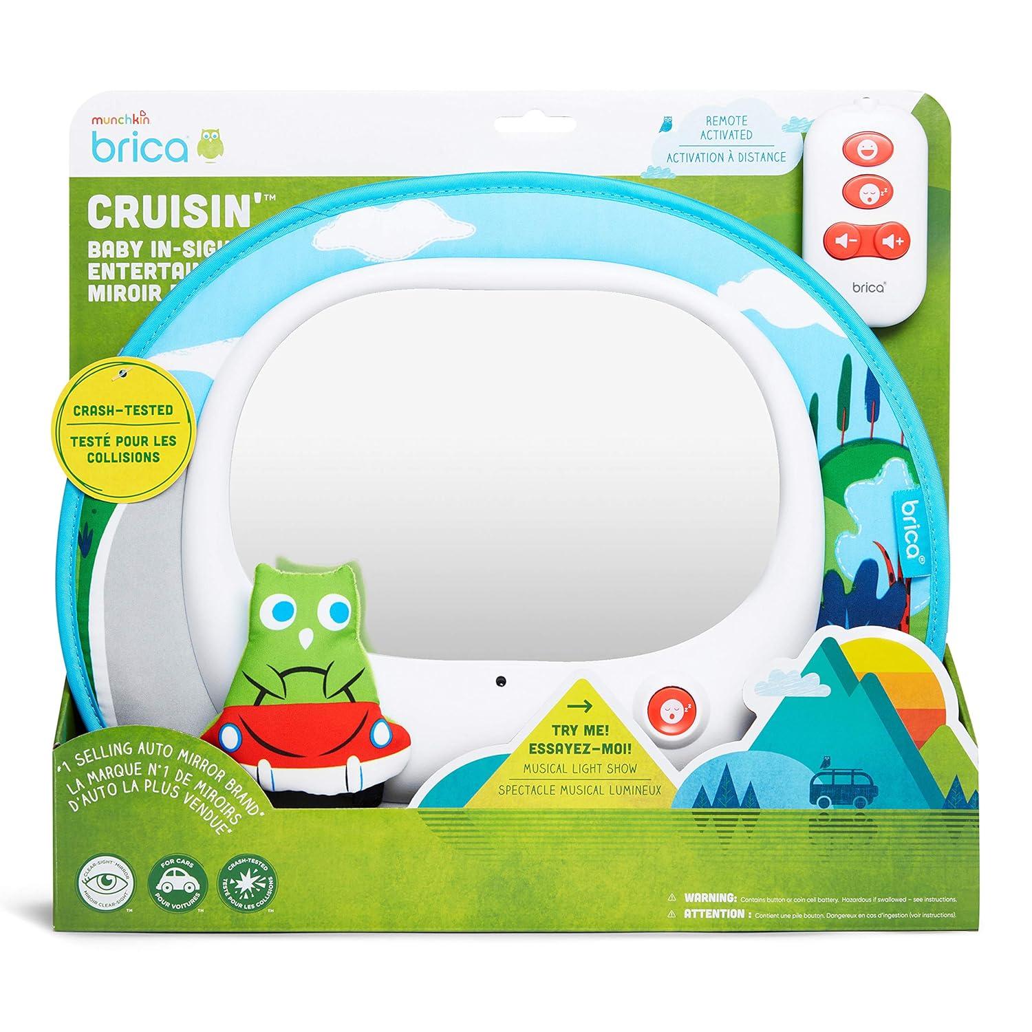 imageMunchkin Brica Cruisin Baby inSight Car Mirror Owl