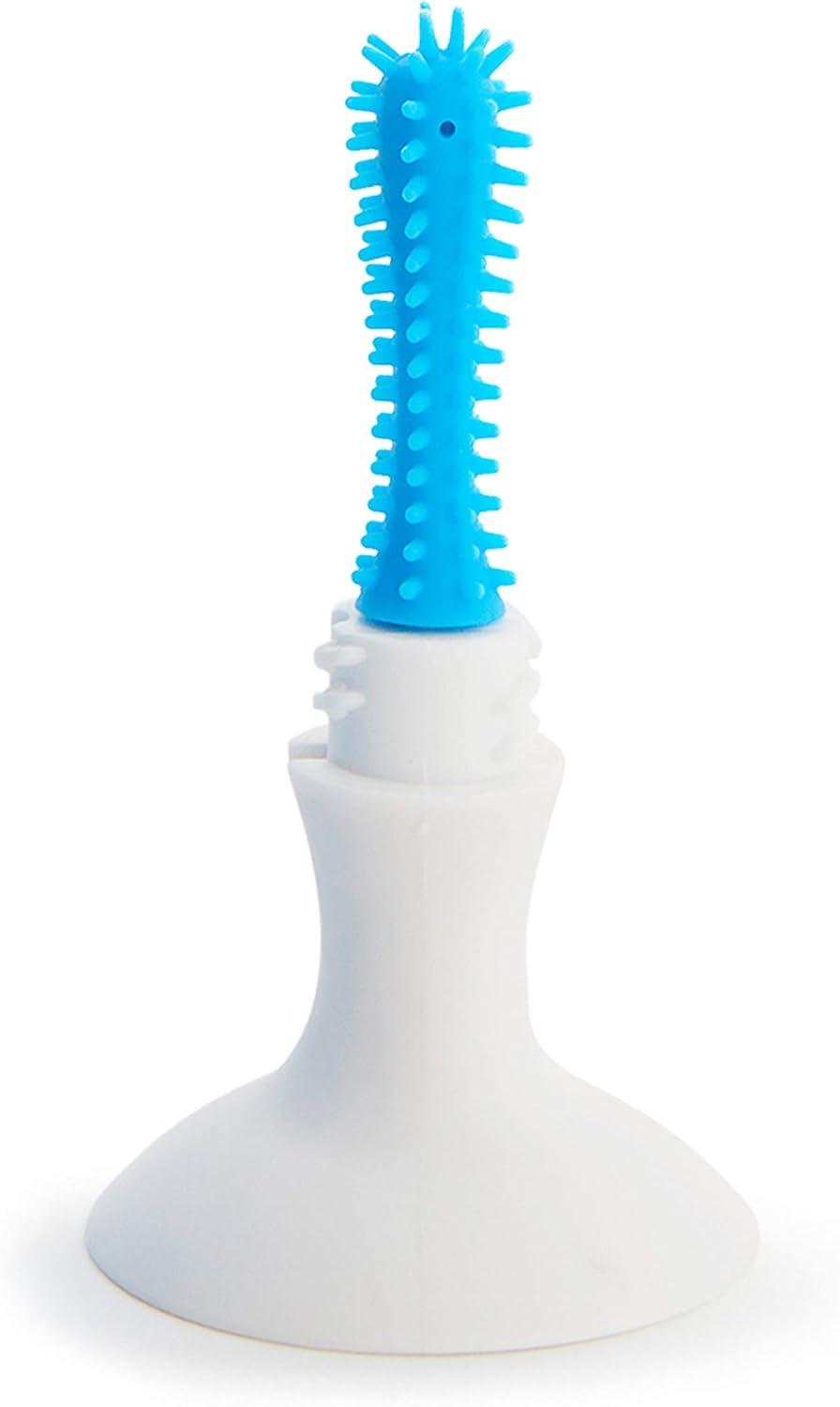 imageMunchkin Bristle Bottle Brush Grey 2 PackBlue White