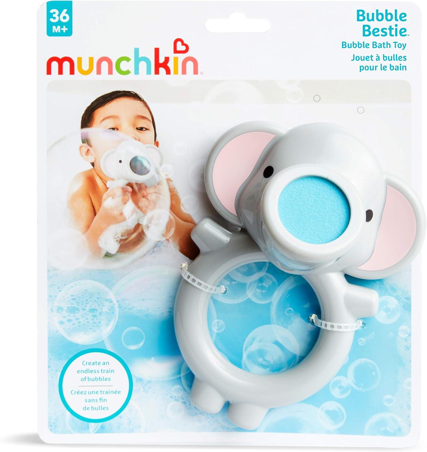 imageMunchkin Bubble Bestie Elephant Bubbler Baby and Toddler Bath Toy1 Count Pack of 1