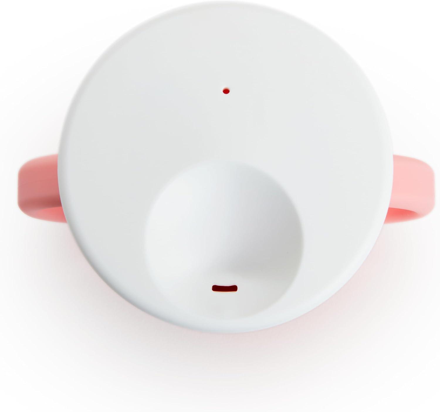 imageMunchkin Cest Silicone Training Sippy Cup with Lid for Babies and Toddlers 6 oz CoralCoral