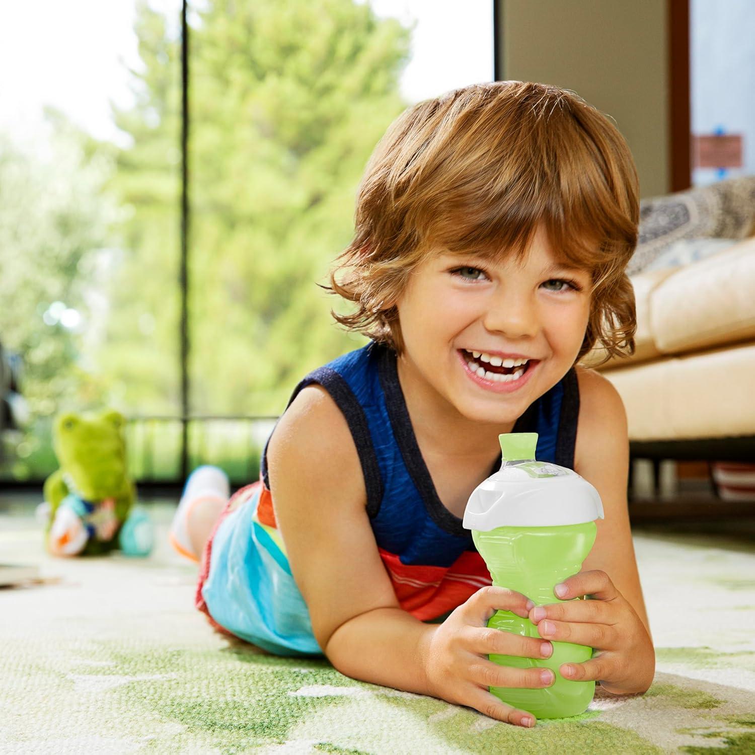 imageMunchkin Click Lock Bite Proof Sippy Cup 9 Ounce2 Count Pack of 1 Plastic BlueGreenBlueGreen