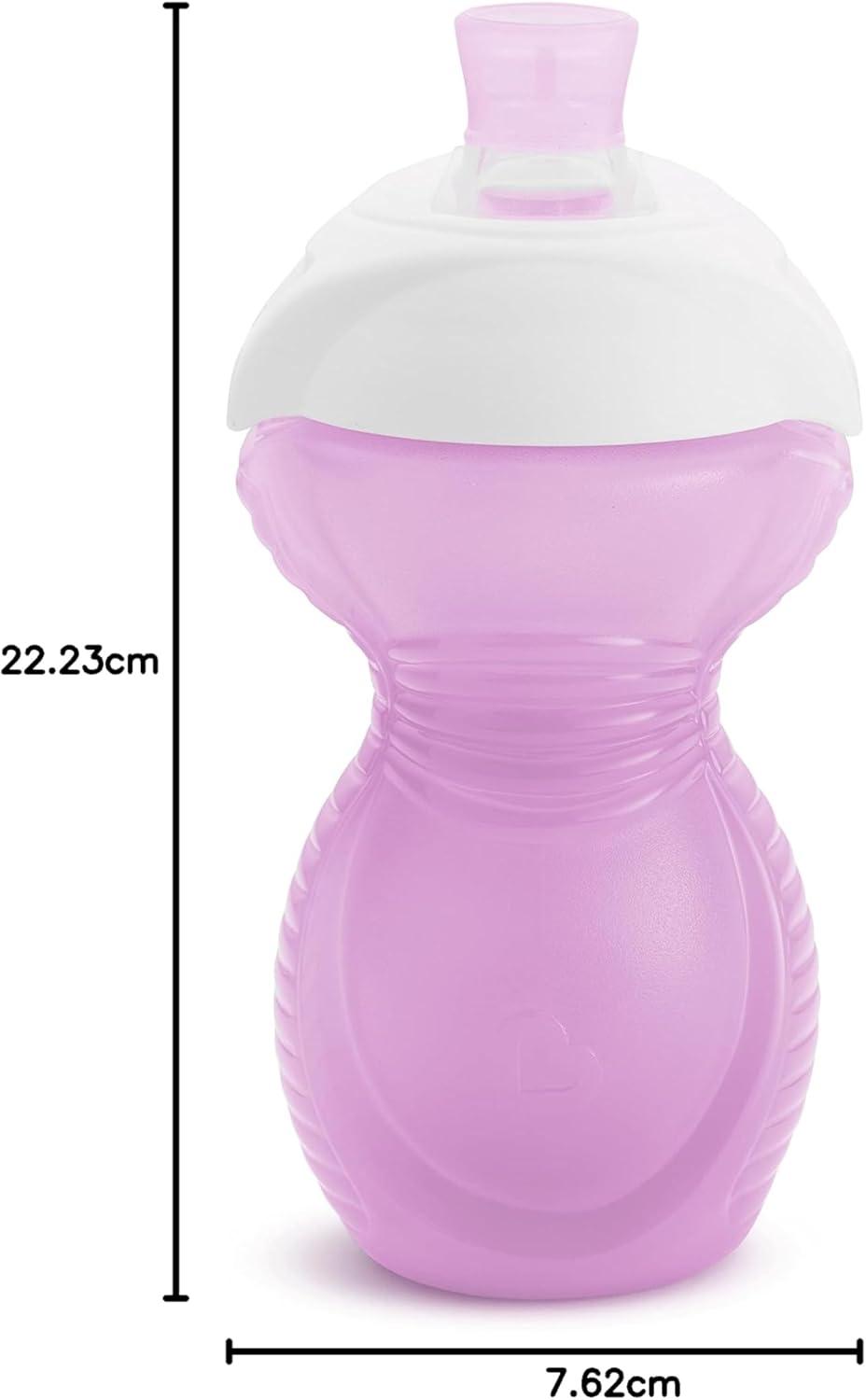 imageMunchkin Click Lock Bite Proof Sippy Cup 9 Ounce2 Count Pack of 1 Plastic BlueGreenBluePurple
