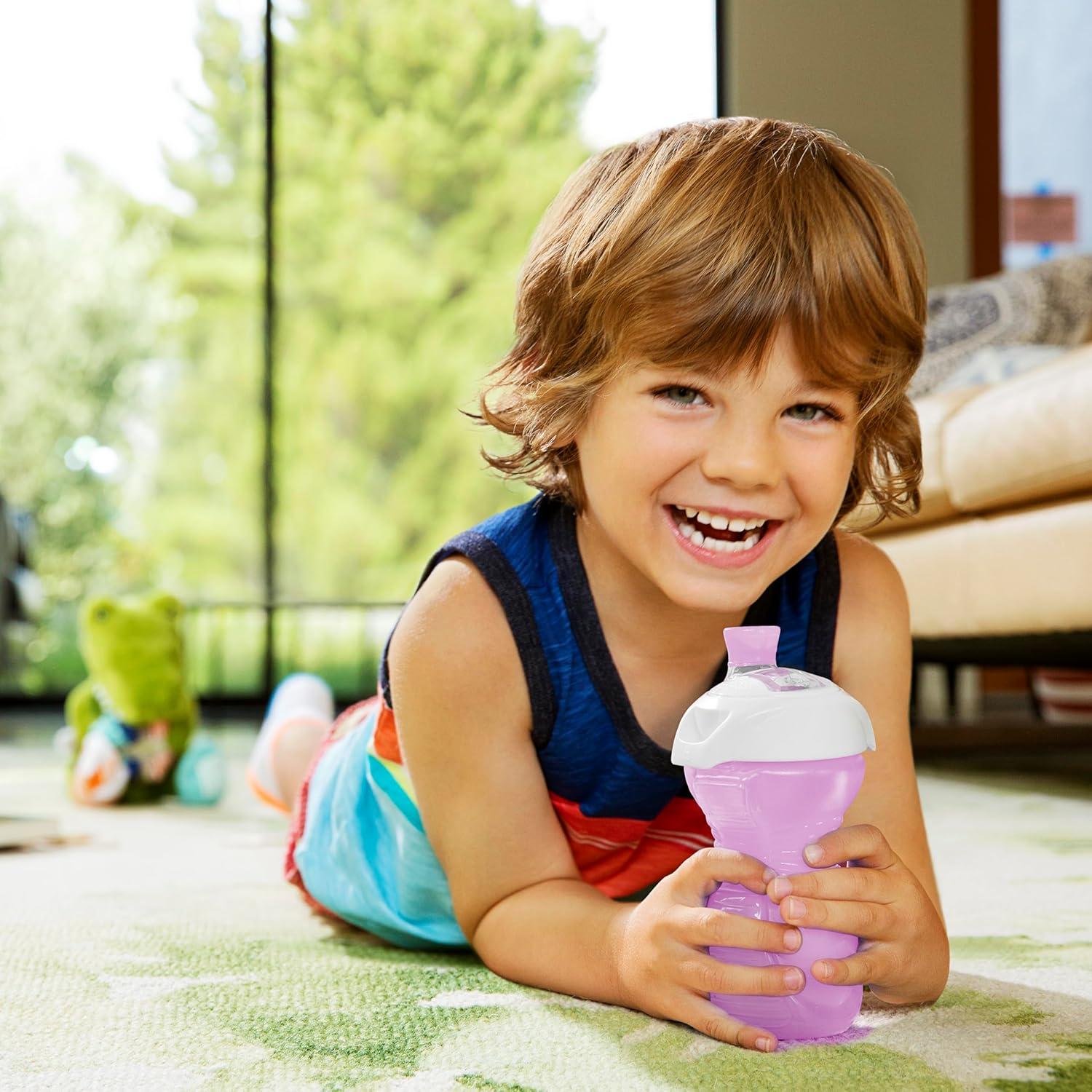 imageMunchkin Click Lock Bite Proof Sippy Cup 9 Ounce2 Count Pack of 1 Plastic BlueGreenBluePurple
