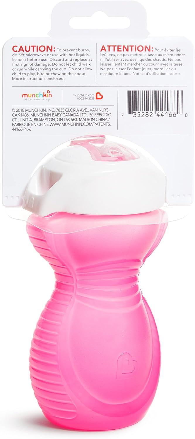 imageMunchkin Click Lock Bite Proof Sippy Cup 9 Ounce2 Count Pack of 1 Plastic BlueGreenPink
