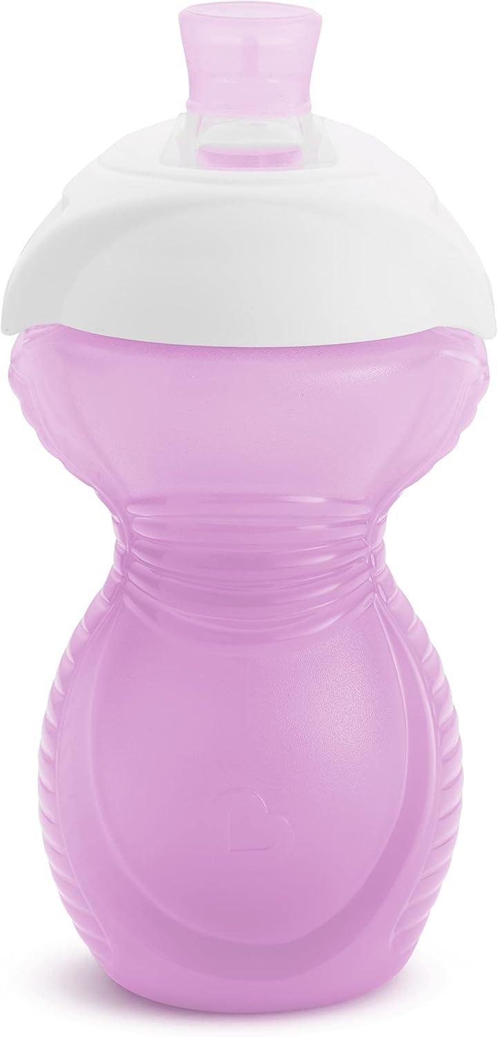 imageMunchkin Click Lock Bite Proof Sippy Cup 9 Ounce2 Count Pack of 1 Plastic BlueGreenPinkPurple