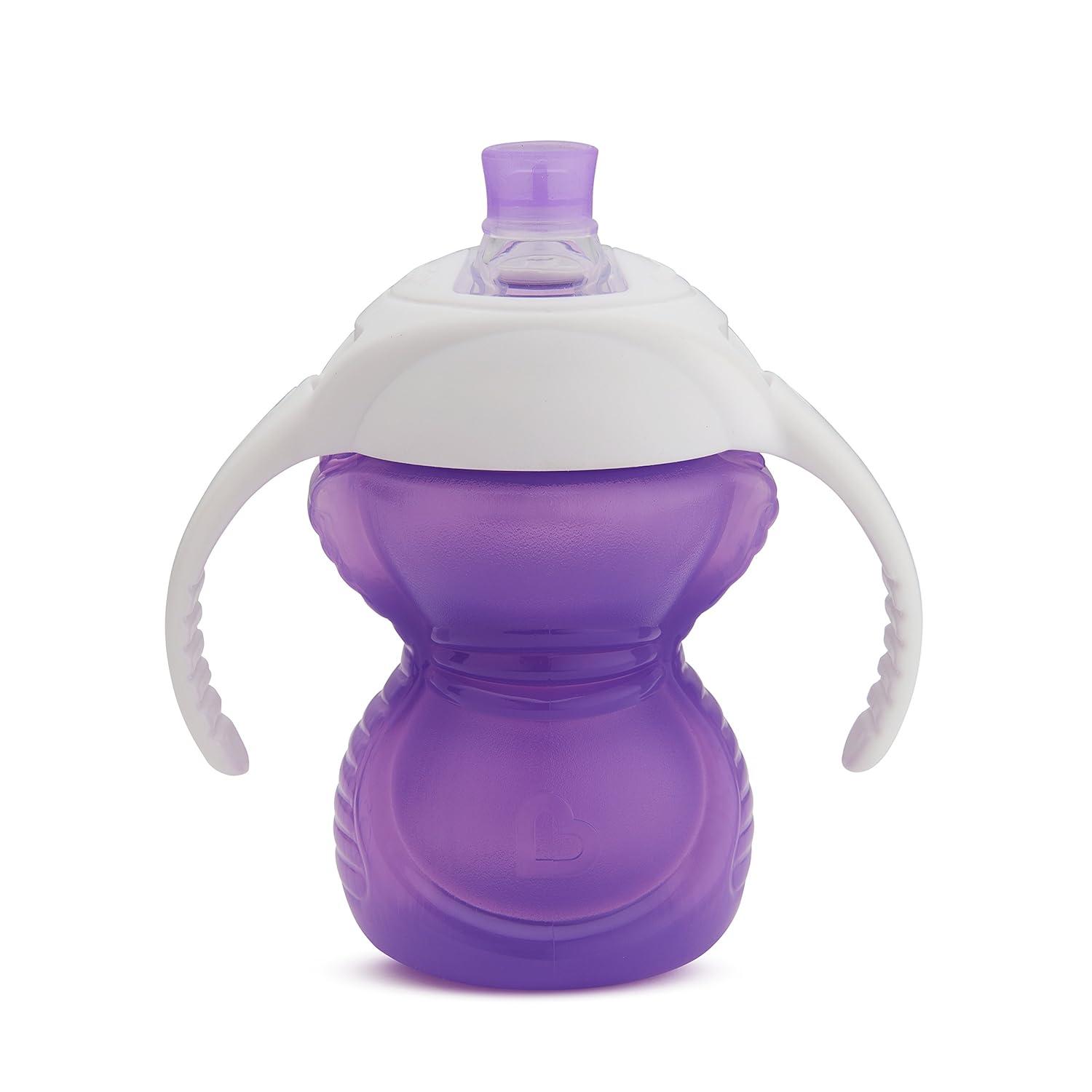 imageMunchkin Click Lock Bite Proof Trainer Cup 7 Ounce 2 Pack BluePurpleBluePurple