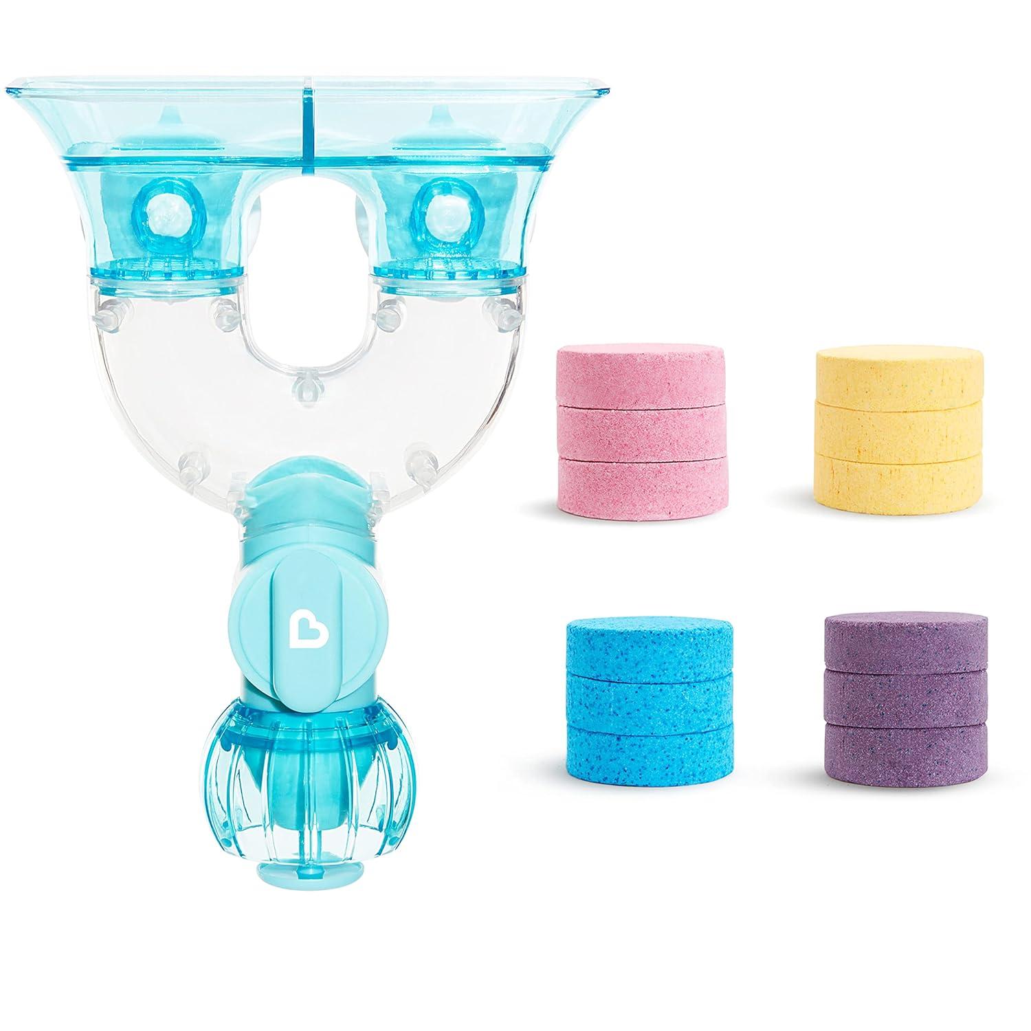 imageMunchkin ColorMix Lab STEM Learning Toddler Bath Toy Includes 12 Bath Color TabletsSmall