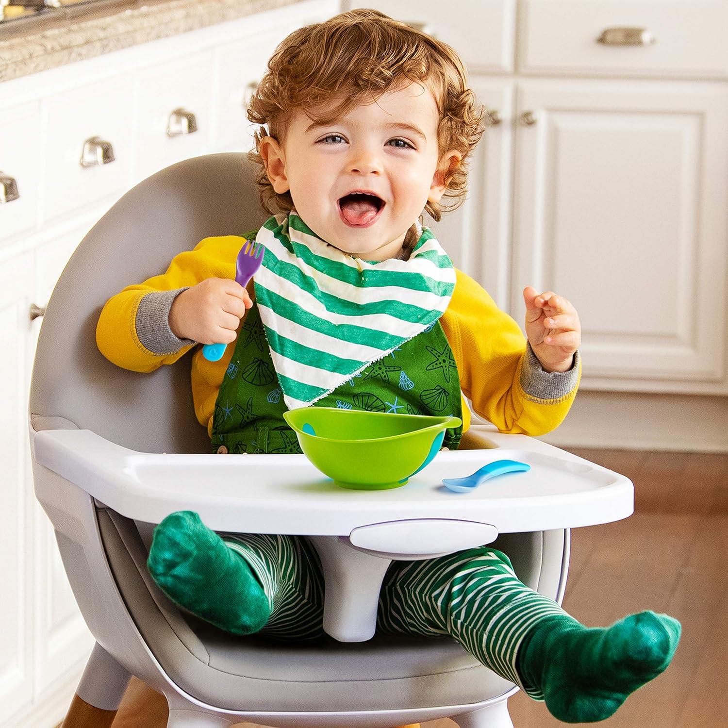 imageMunchkin ColorReveal Color Changing Toddler Forks and Spoons 6 Pack6pk Utensils