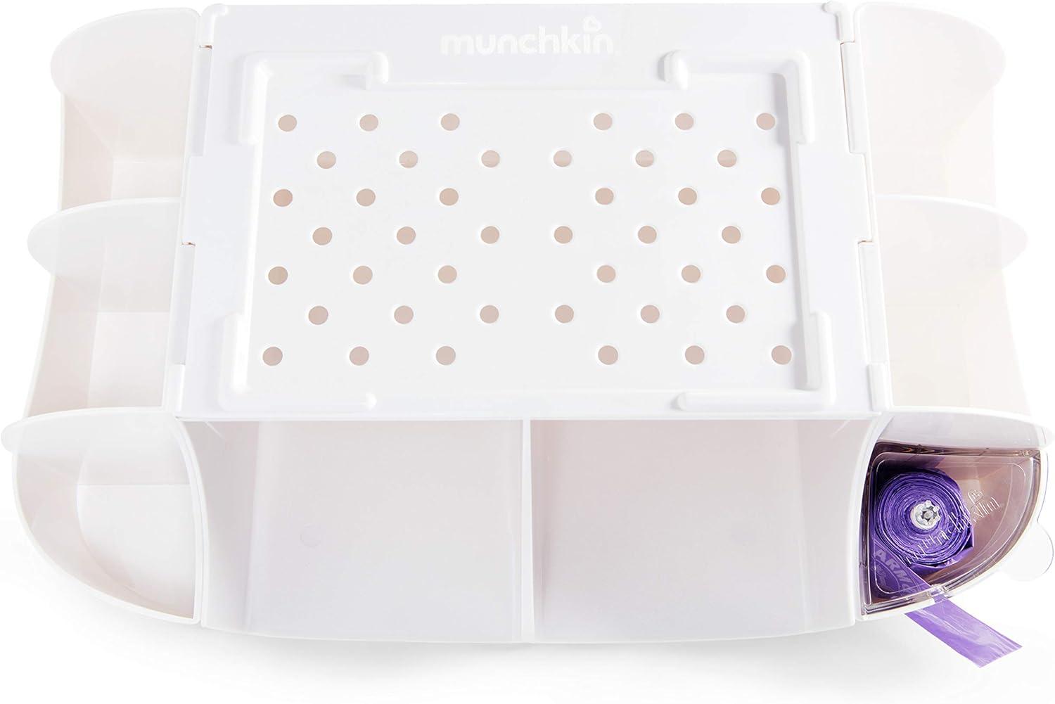 imageMunchkin Diaper Change Organizer Greenwhite14 Piece Set