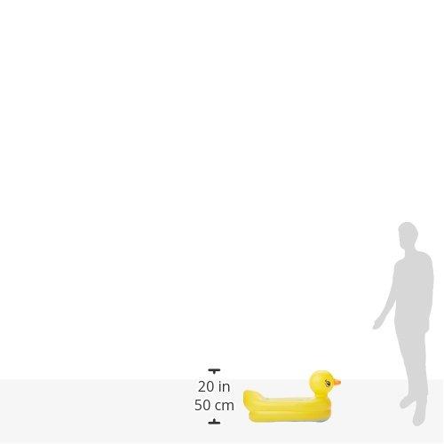 imageMunchkin Duck Inflatable Baby Bathtub with White Hot Heat Alert Classic Yellow DuckyDuck