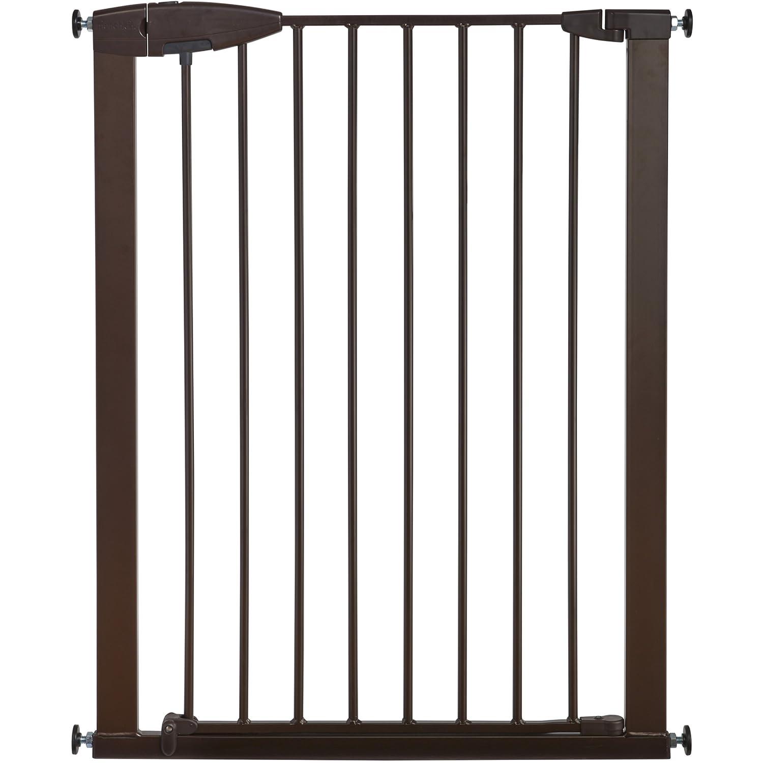 imageMunchkin Easy Close XL Metal Baby Gate 295quot  516quot Wide Black Model MK0009111Bronze