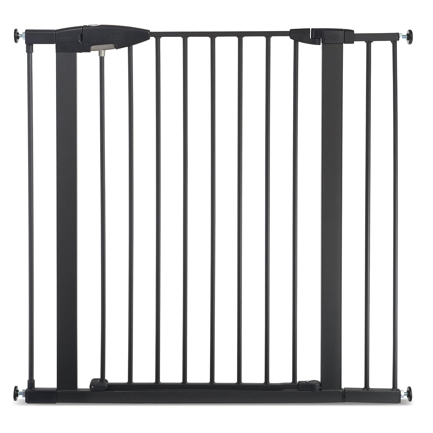 imageMunchkin Easy Close XL Metal Baby Gate 295quot  516quot Wide Black Model MK0009111Dark Grey