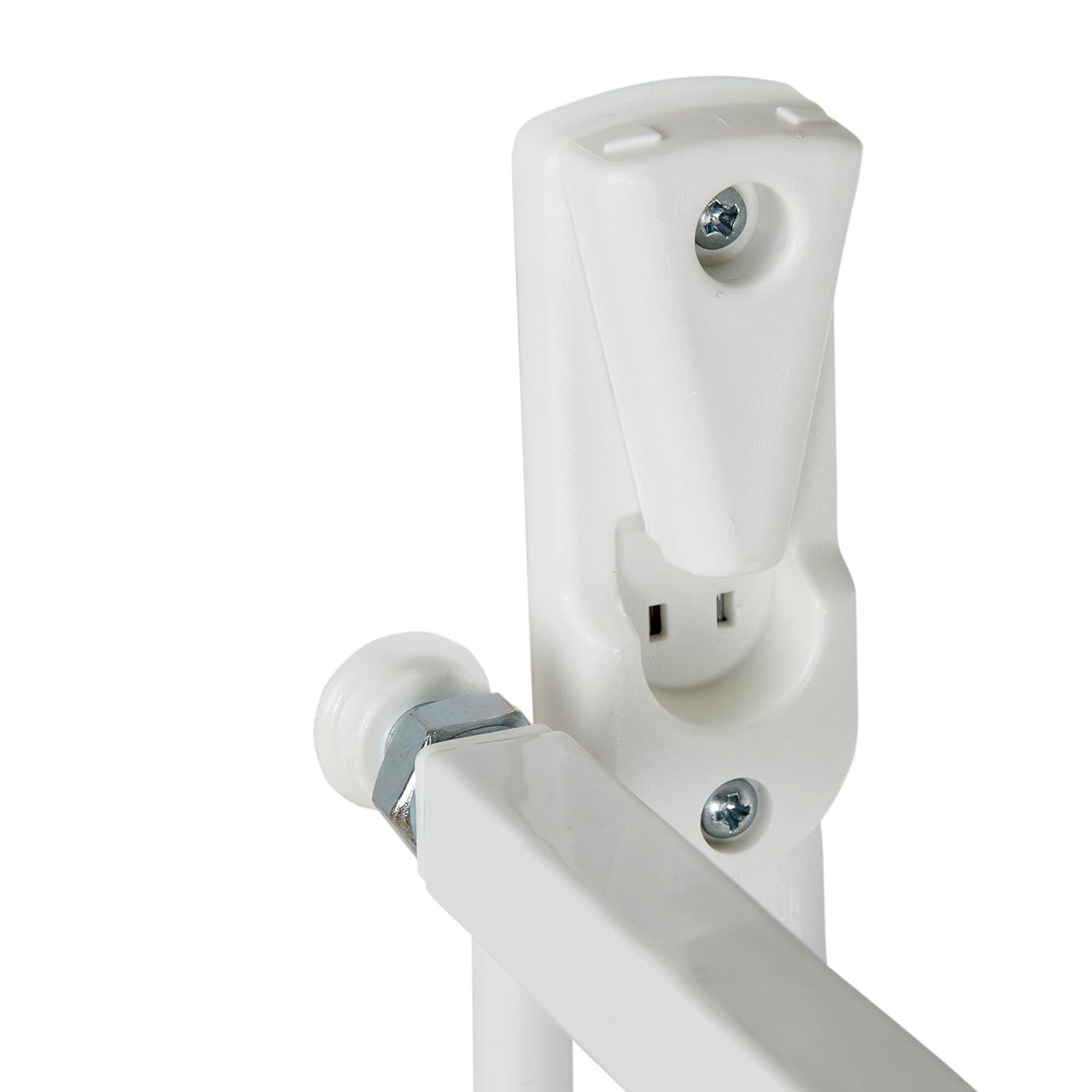 imageMunchkin Extending XL Tall and Wide Baby Gate Hardware Mounted Safety Gate for Stairs Hallways and Doors Extends 33quot  56quot Wide Metal White