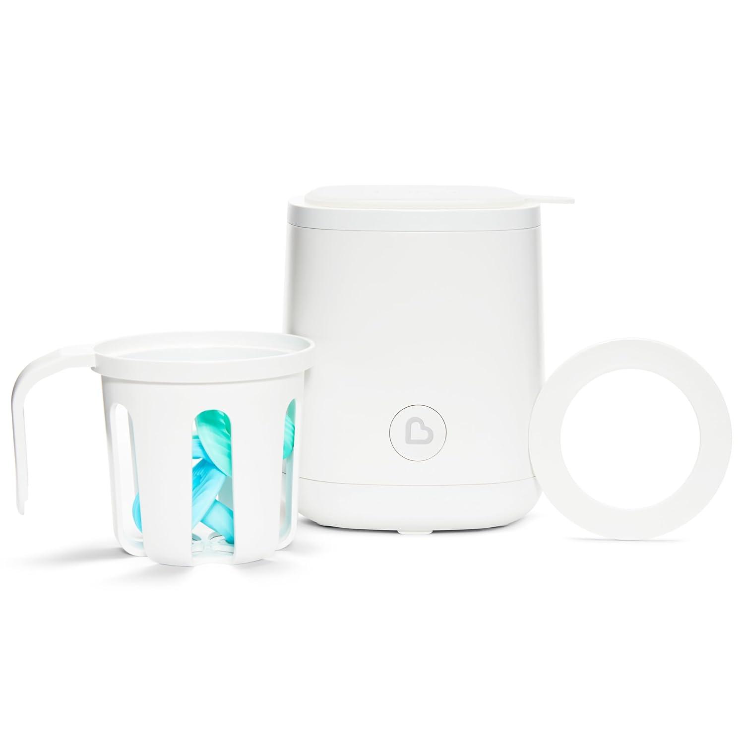 imageMunchkin Fast Baby Bottle Warmer and Sterilizer  Warms in 60 Seconds Fits Most Bottles and Baby Food Jars Preserves Nutrients