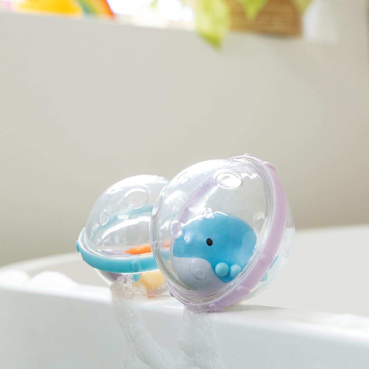 imageMunchkin Float ampamp Play Bubbles Baby and Toddler Bath Toy 4 Count4 Count Pack of 1
