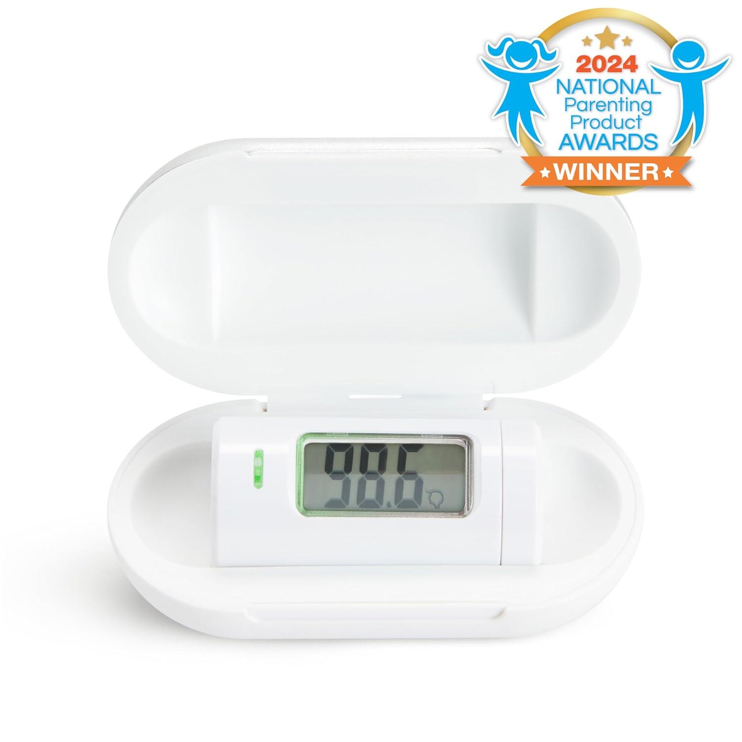 imageMunchkin Forehead Baby Thermometer for Newborns Kids and Adults No Touch Infrared Fast 1 Second Digital Reading Travel Case WhiteInfrared Thermometer