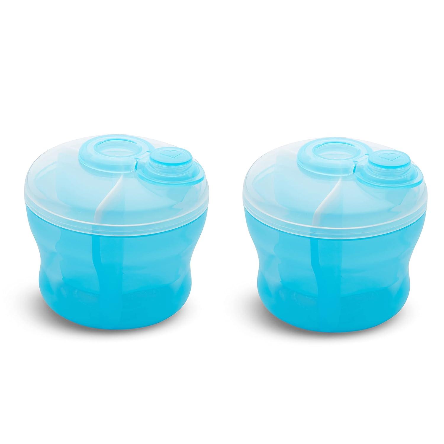 imageMunchkin Formula Dispenser BPA Free 3 9oz Sections BlueBlue
