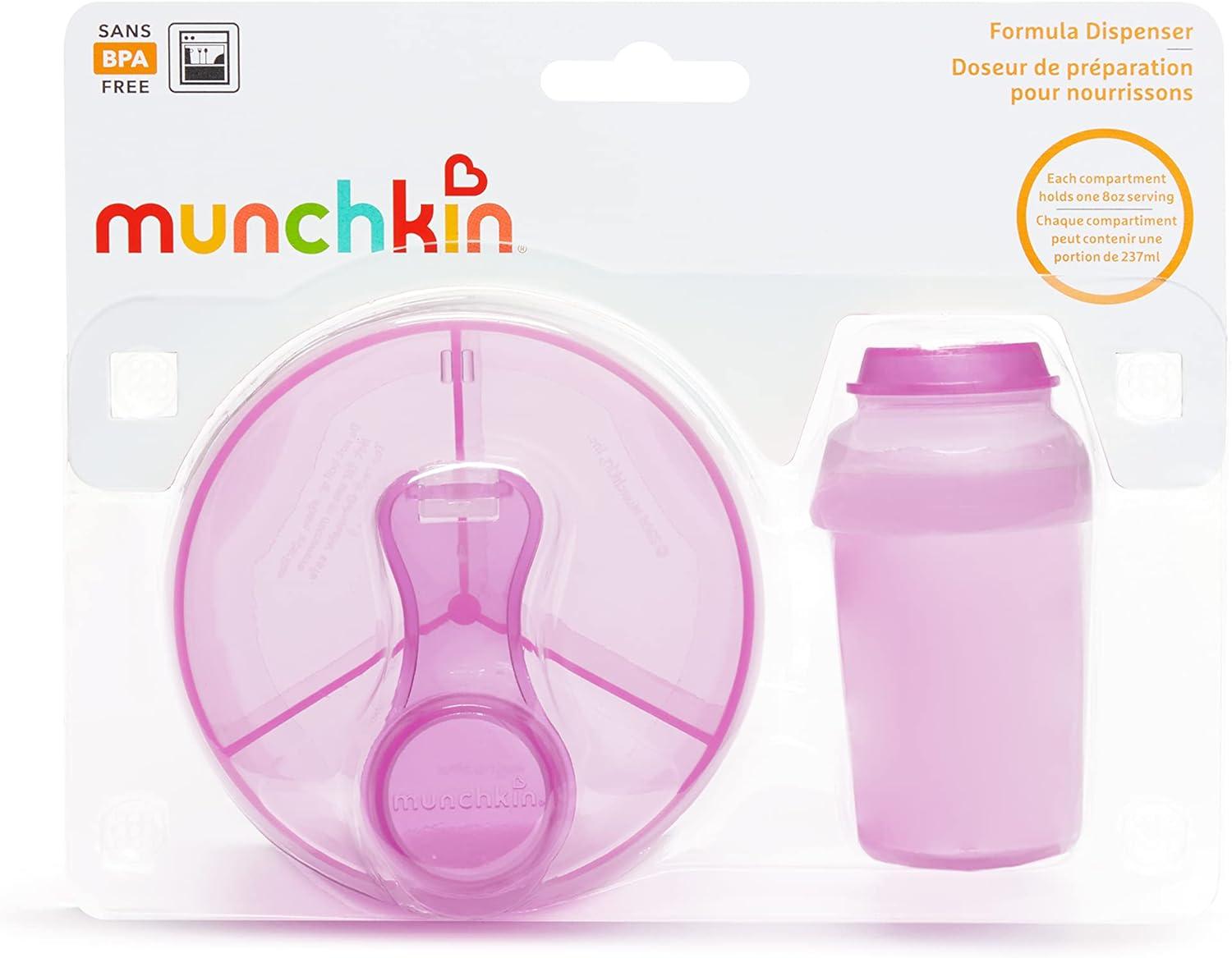 imageMunchkin Formula Dispenser Combo Pack BPA Free Colors Vary 1 Pack8 Ounces