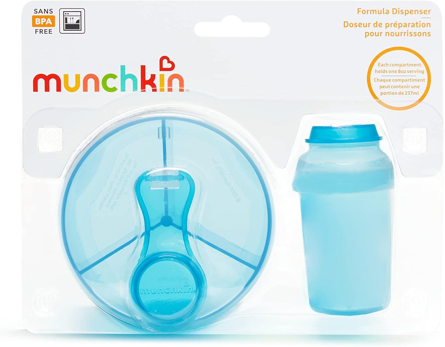 imageMunchkin Formula Dispenser Combo Pack BPA Free Colors Vary 1 Pack8 Ounces
