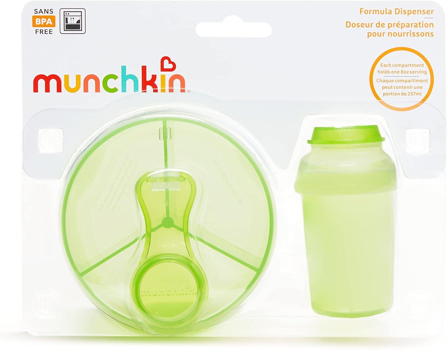 imageMunchkin Formula Dispenser Combo Pack BPA Free Colors Vary 1 Pack8 Ounces