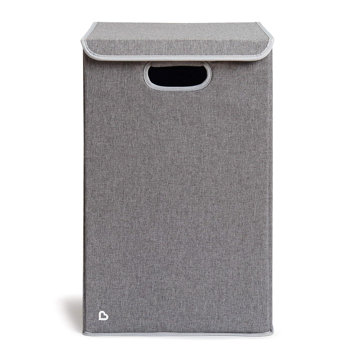 imageMunchkin Hamper Laundry Organizer with Lid Grey