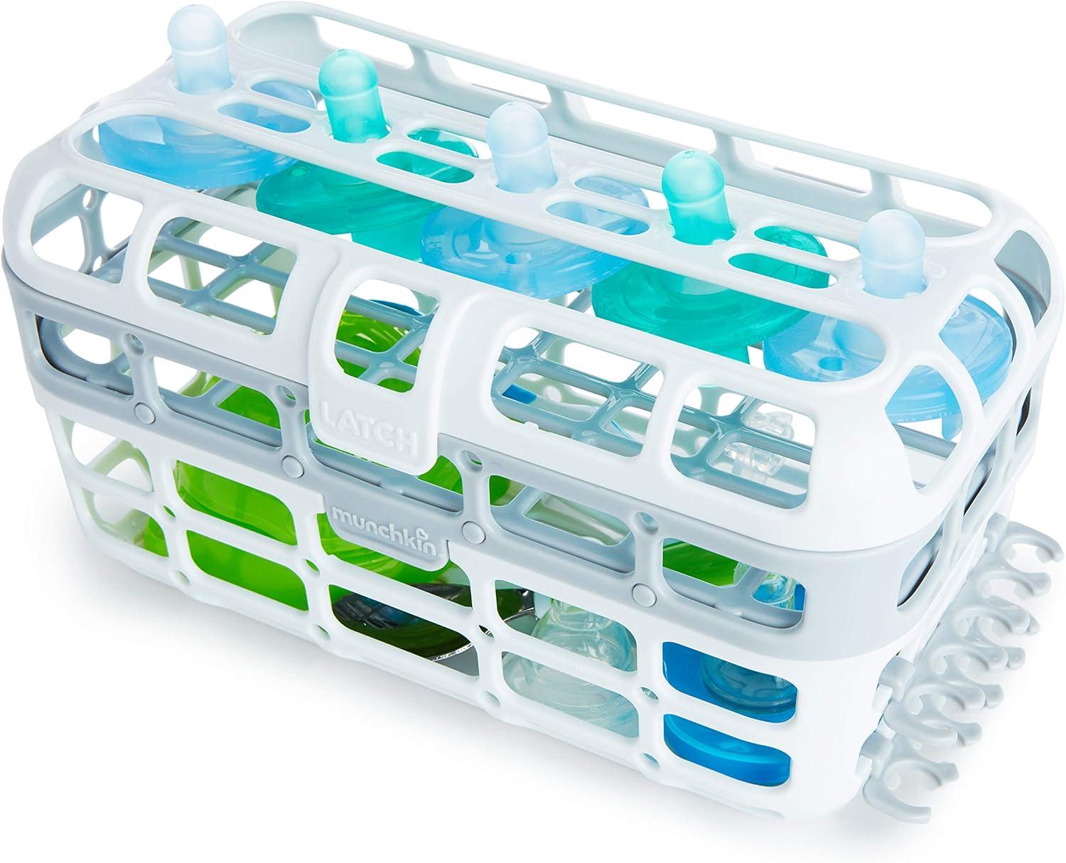 imageMunchkin High Capacity Dishwasher Basket 1 Pack Grey1 Count Pack of 1