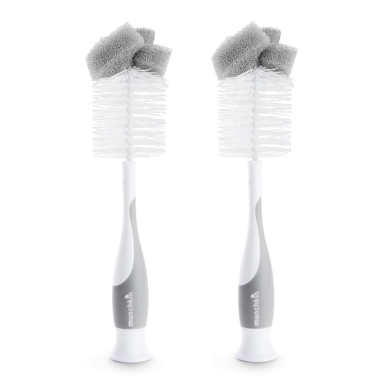 imageMunchkin High Capacity Drying Rack and 2pk Sponge Bottle Brush