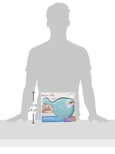 imageMunchkin LullaVibe Vibrating Pad Baby Sleep Soother for Crib Mattresses Bassinets Strollers Nap and Sleep Aid for Babies and Infants Rechargeable Light BlueVibrating Pad