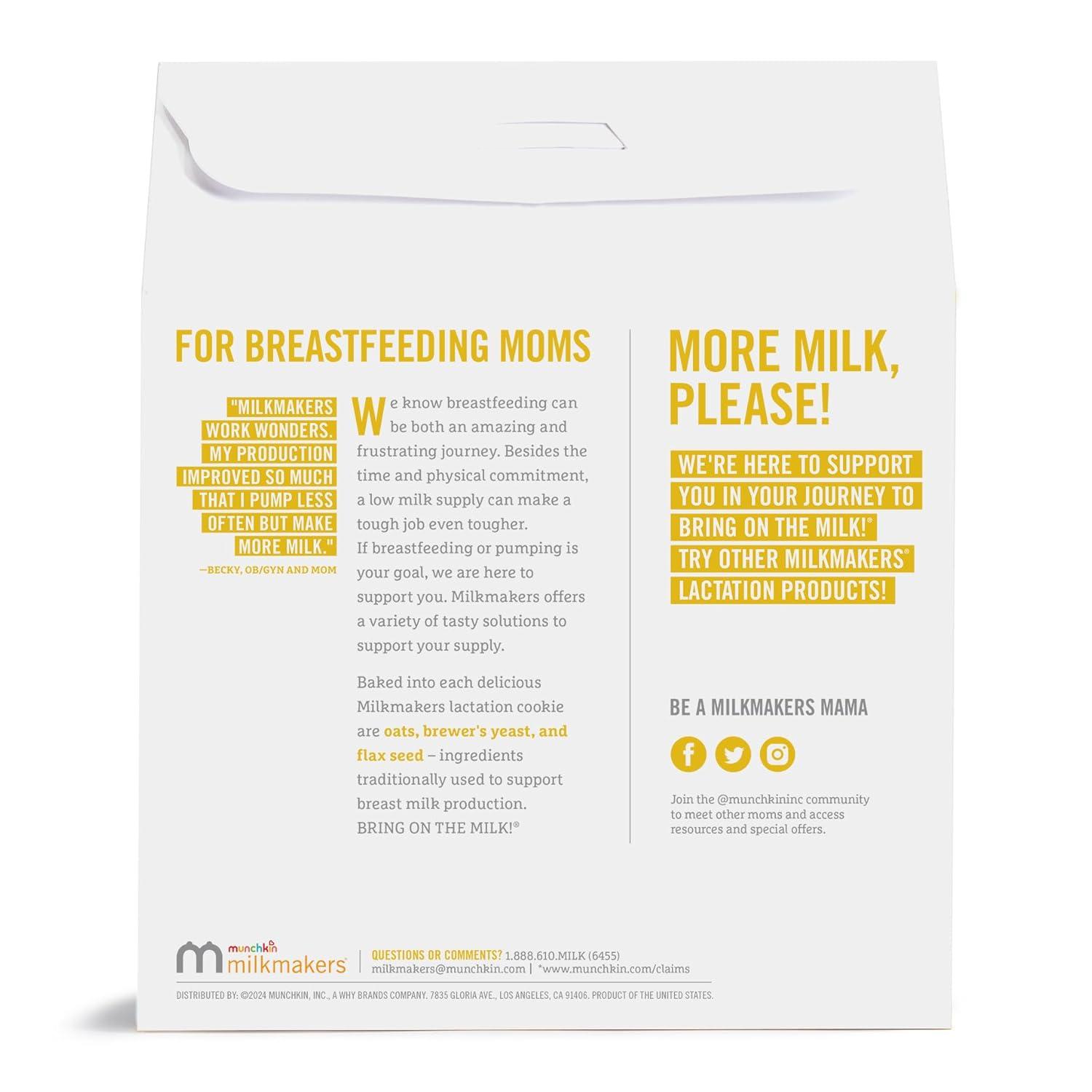 imageMunchkin Milkmakers Lactation Cookie Bites Chocolate Salted Caramel 10 CtLemon Bliss