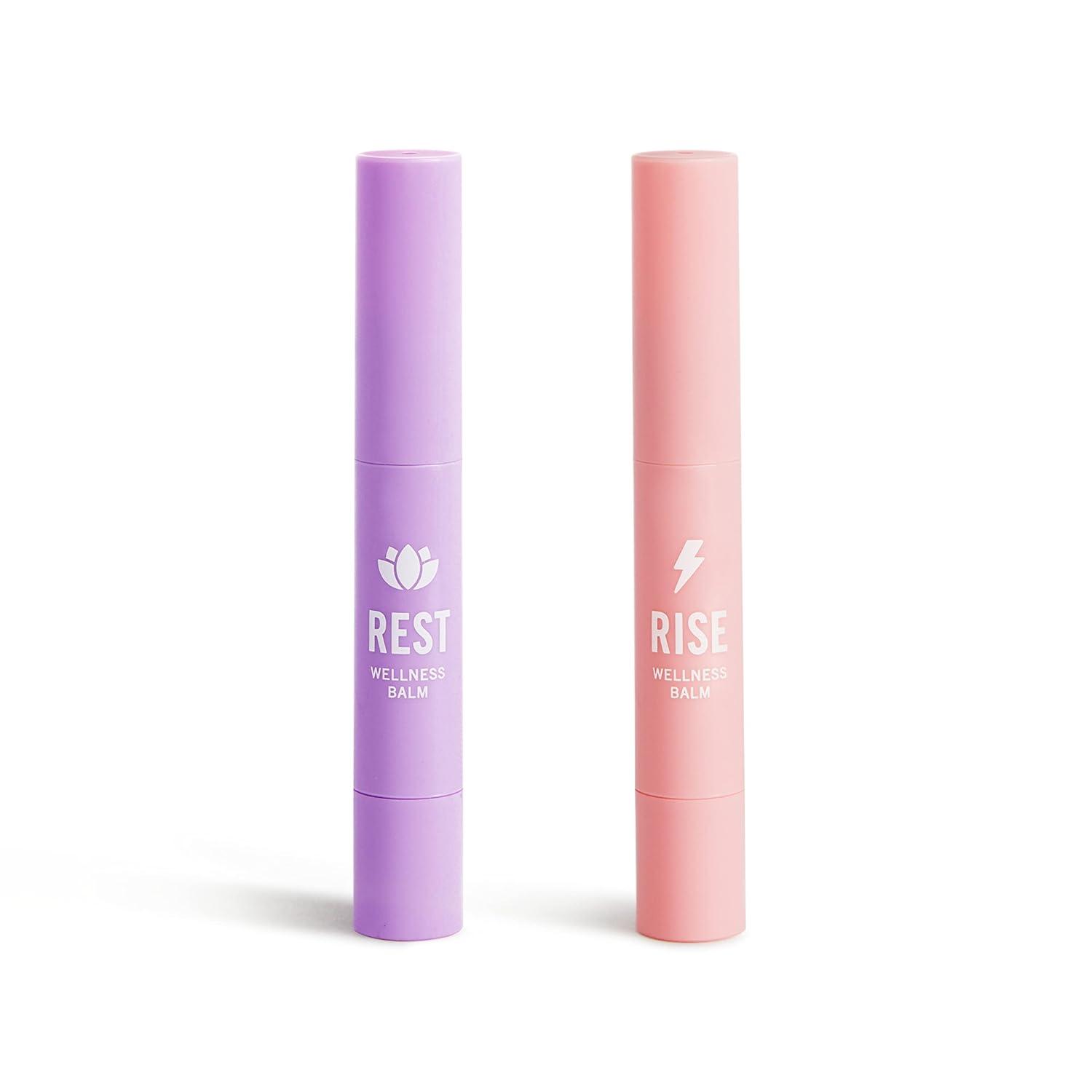 imageMunchkin Milkmakers Rest  Rise Pregnancy Wellness Balms with Essential Oils and Aromatherapy2 Count Pack of 2