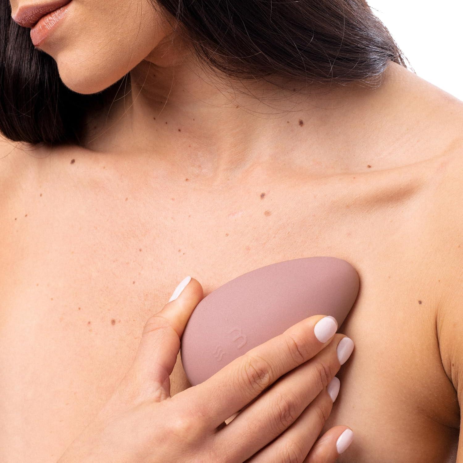 imageMunchkin Milkmakers Warm Touch Lactation Massager with Heat and Vibration Breastfeeding Postpartum Essentials HSA FSA Eligible Award Winning Dusty Rose