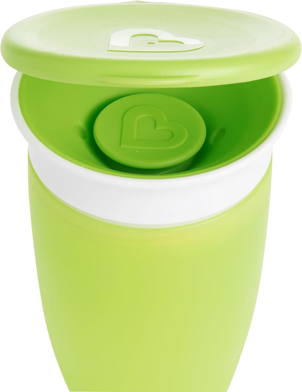imageMunchkin Miracle 360 Sippy Cup Lids 4 Count PinkBlueGreenPurple4 Count Pack of 1